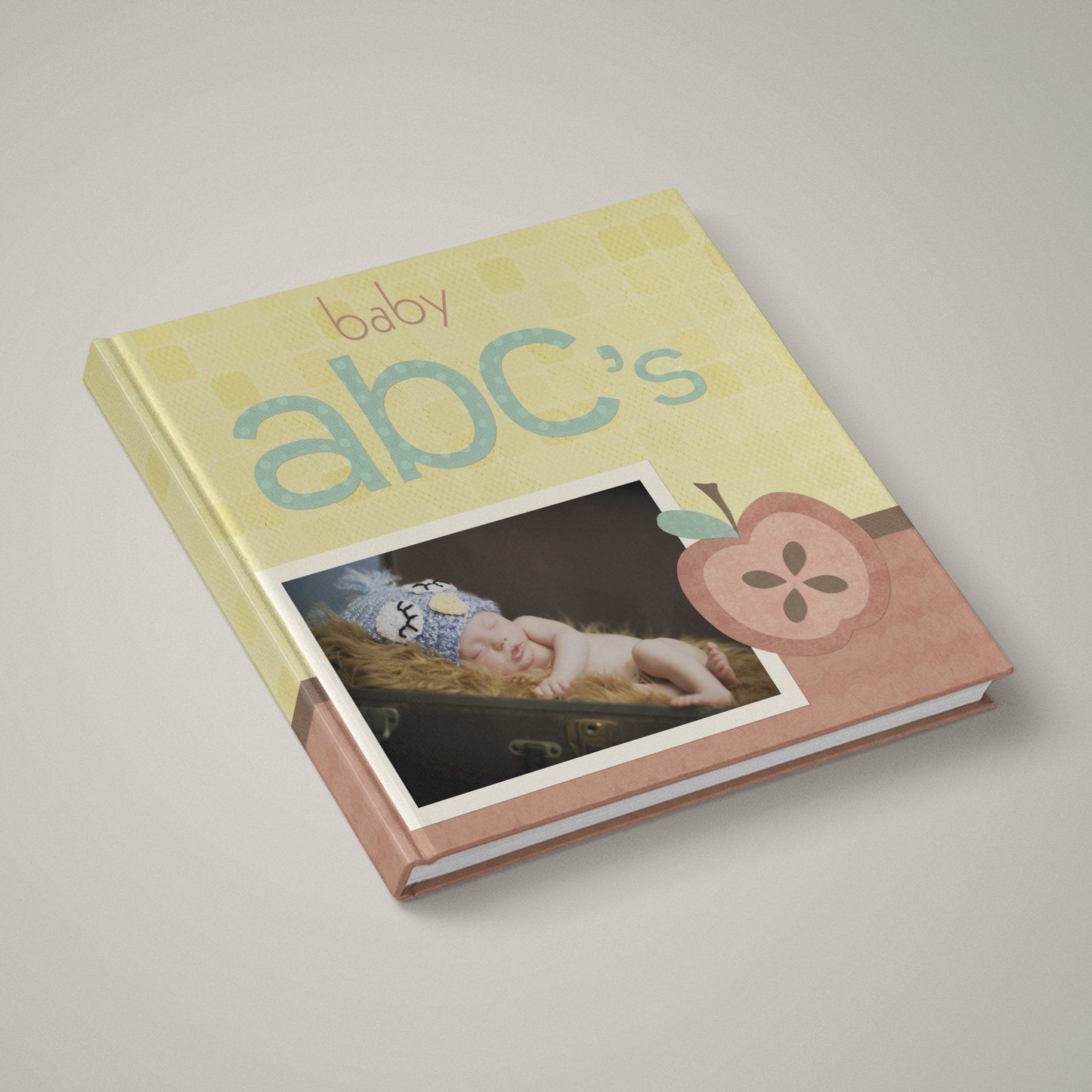 A Is For Apple - 12x12 - Album Spreads-Photoshop Template - Graphic Authority