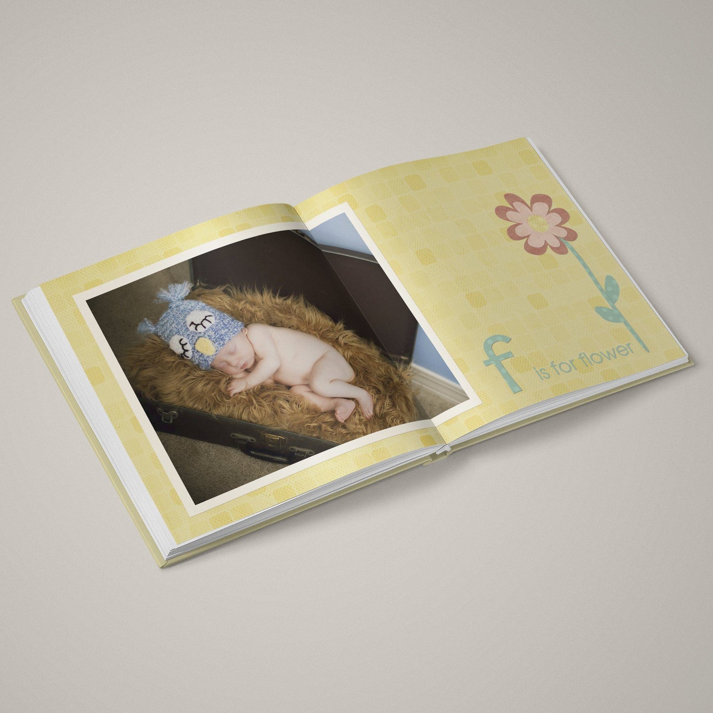 A Is For Apple - 12x12 - Album Spreads-Photoshop Template - Graphic Authority