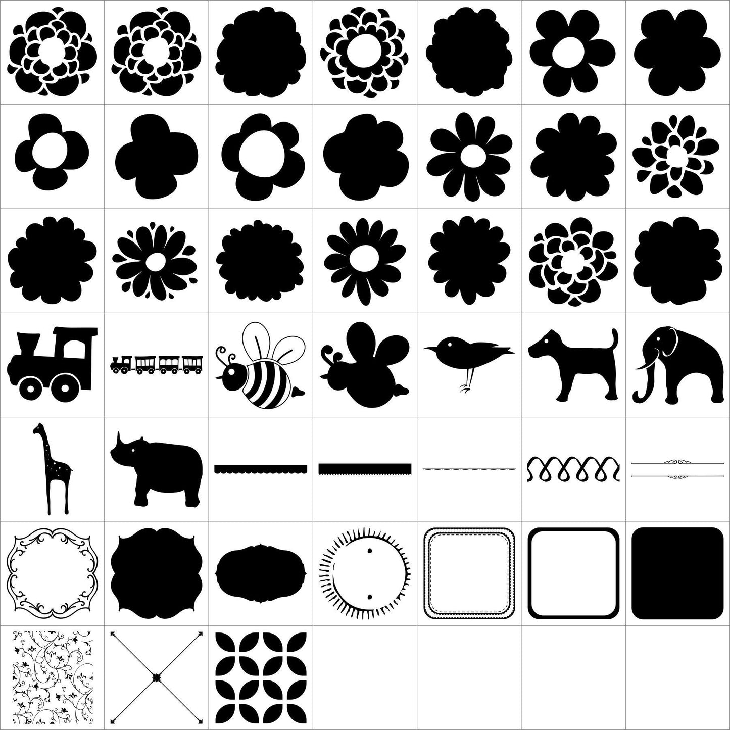 Honey Bee - Vector .CHS Photoshop Shapes-Photoshop Template - Graphic Authority