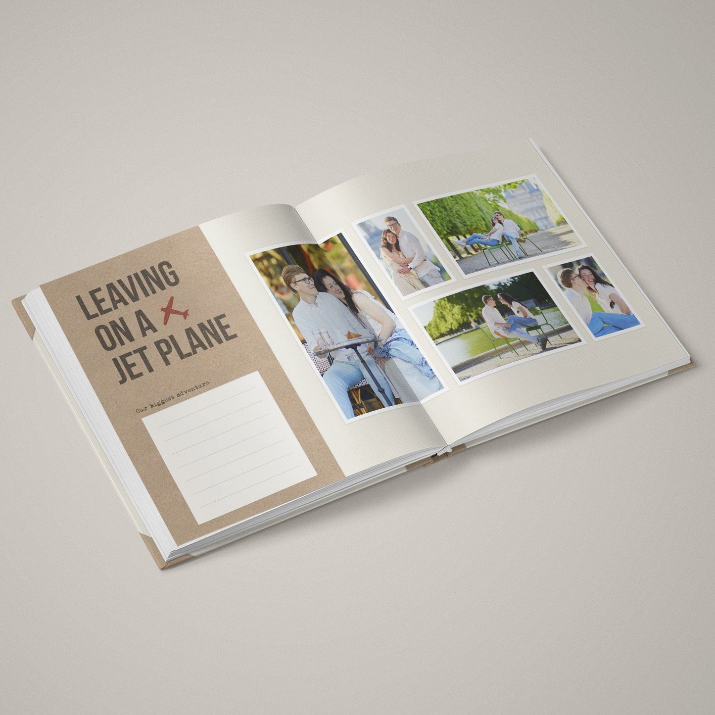 Amore Postale - 12x24 - Album Spreads-Photoshop Template - Graphic Authority