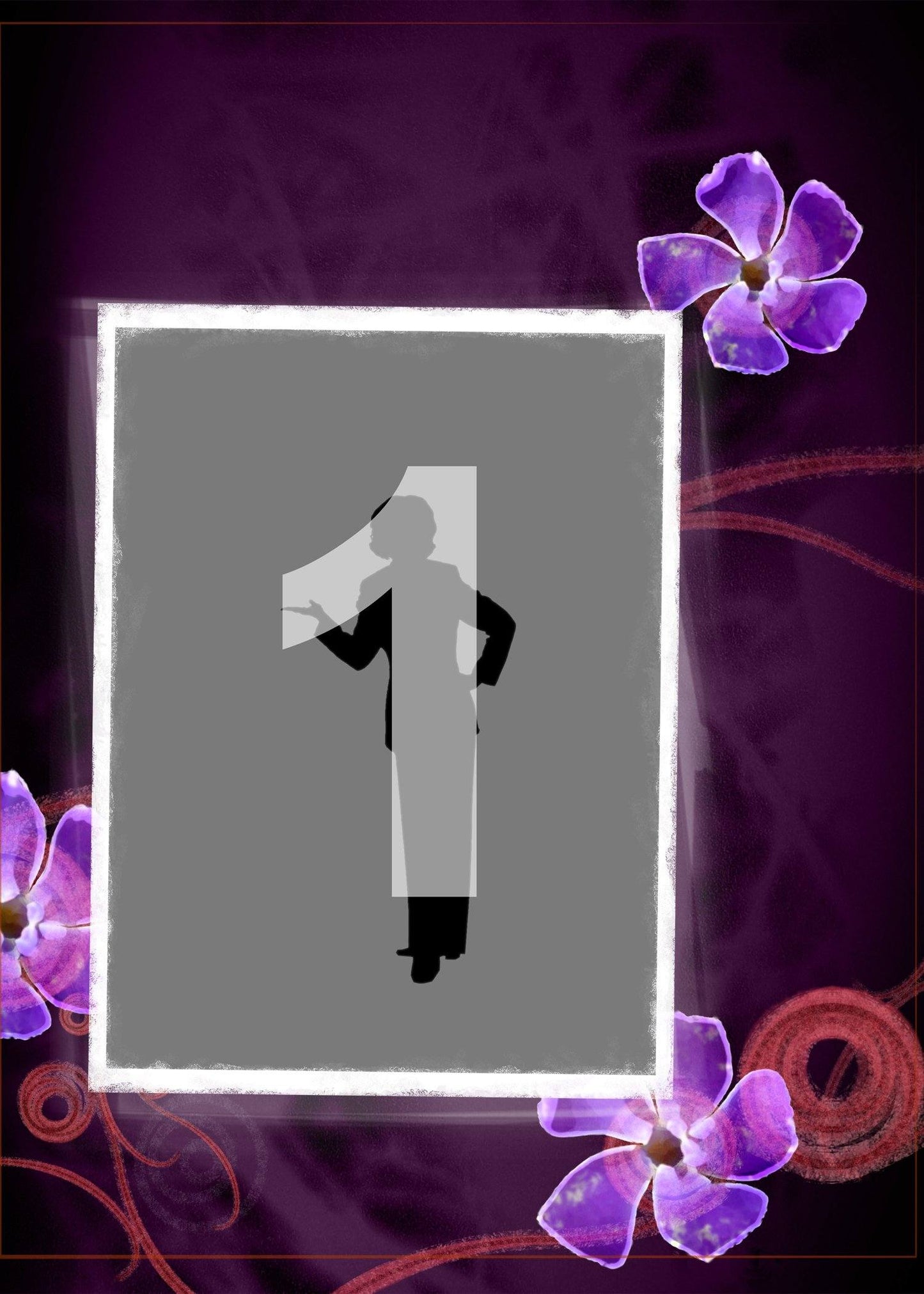 Artisan Portrait Collection - 02A - 5"x7" Composite-Photoshop Template - Graphic Authority