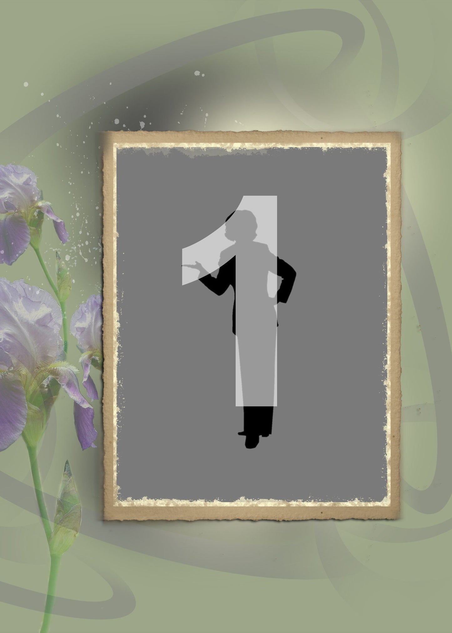 Artisan Portrait Collection - 04A - 5"x7" Composite-Photoshop Template - Graphic Authority