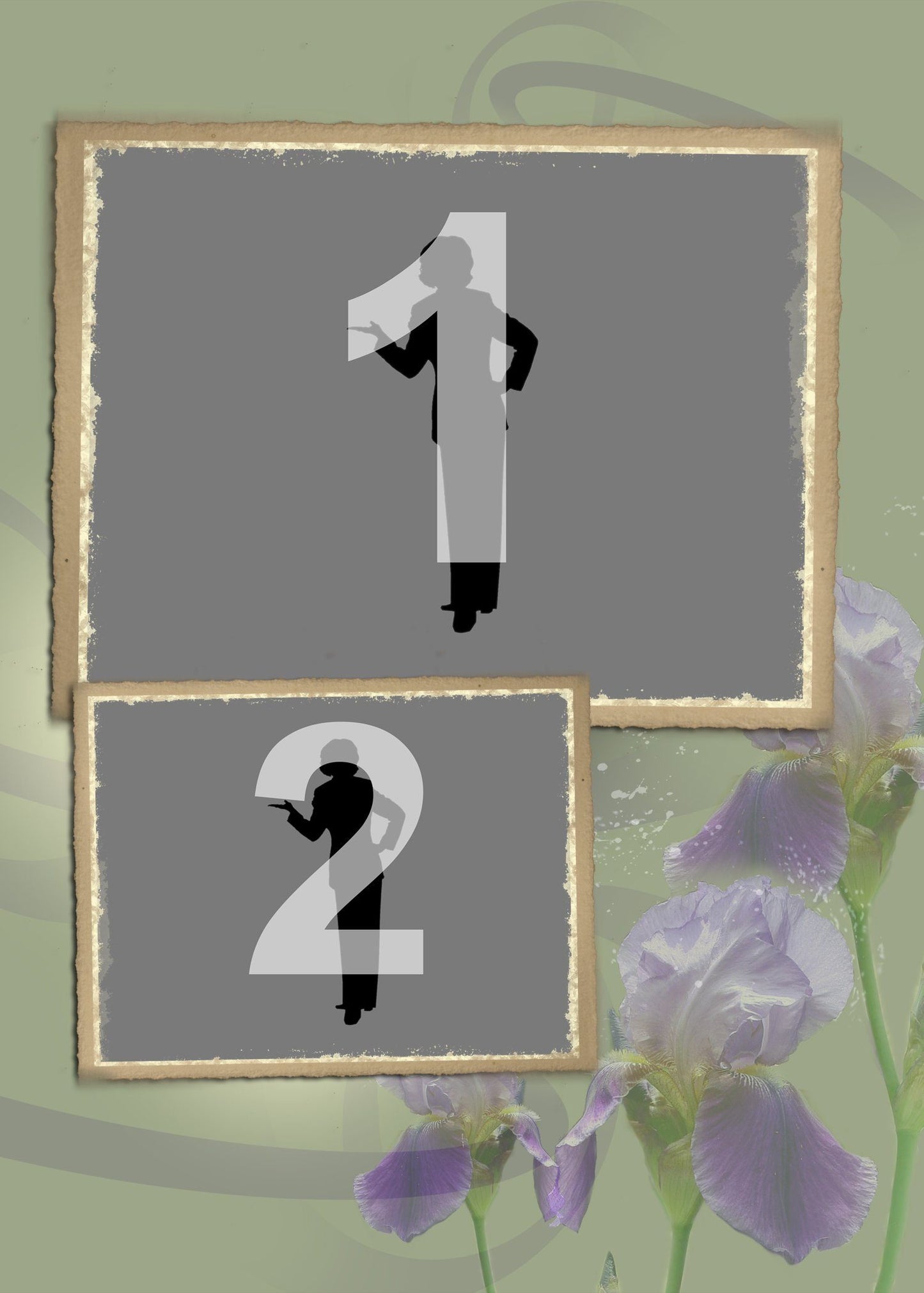 Artisan Portrait Collection - 04-B - 5"x7" Composite-Photoshop Template - Graphic Authority