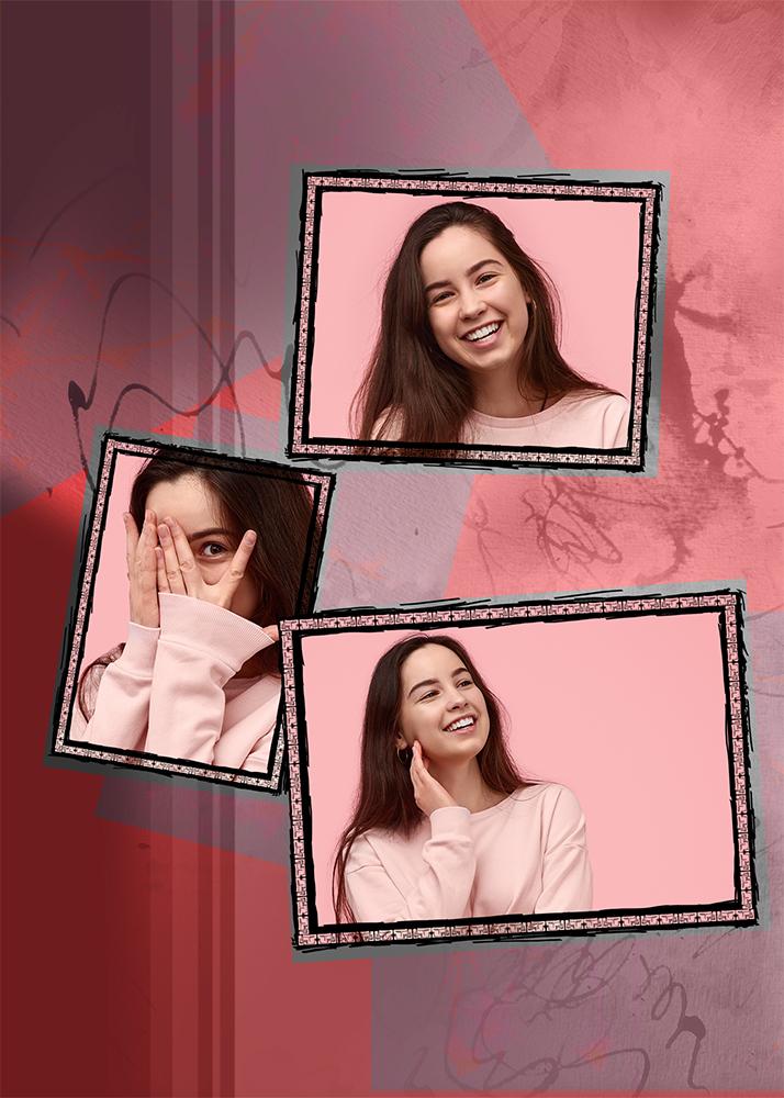 Artisan Portrait Collection - Full Set- 72 Frames-Photoshop Template - Graphic Authority