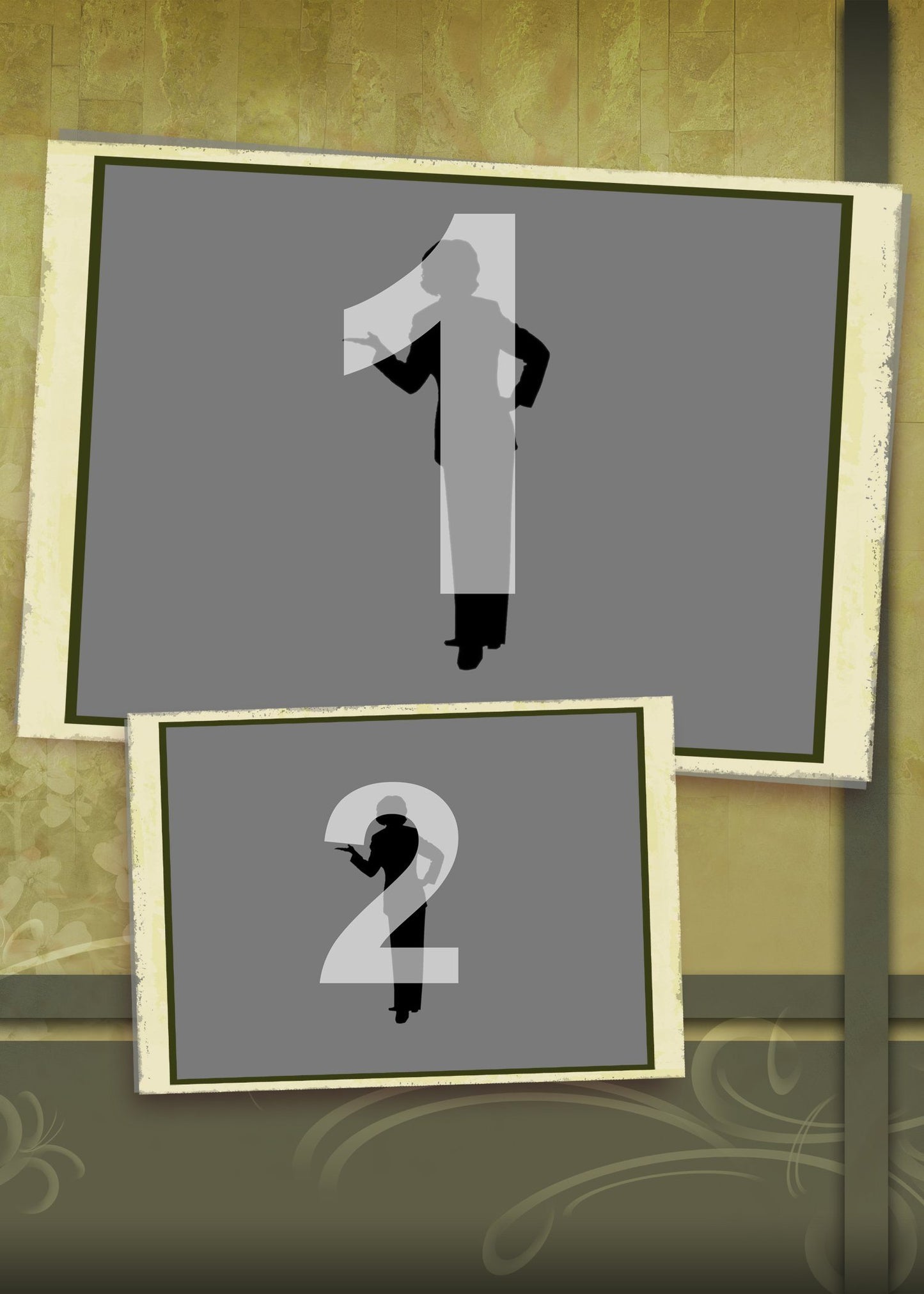 Artisan Portrait Collection - 13A - 5"x7" Composite-Photoshop Template - Graphic Authority