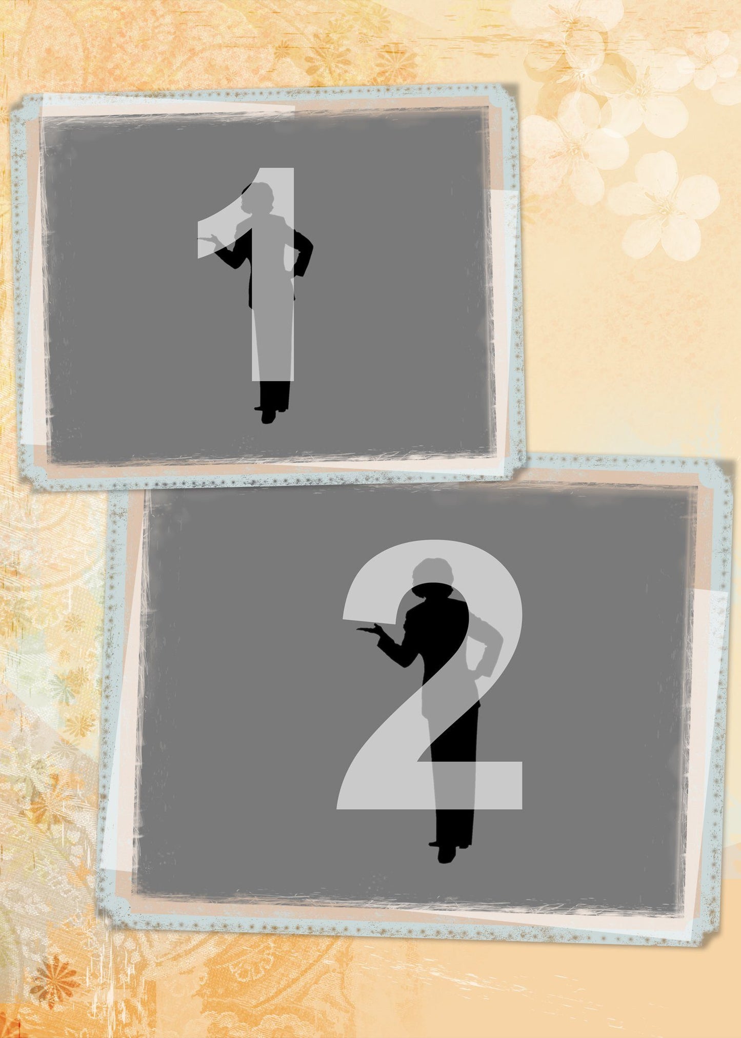 Artisan Portrait Collection - 14A - 5"x7" Composite-Photoshop Template - Graphic Authority