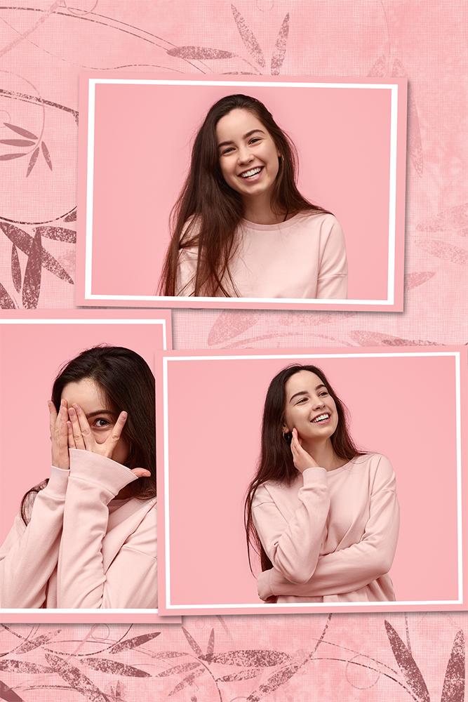 Artisan Portrait Collection - Full Set- 72 Frames-Photoshop Template - Graphic Authority