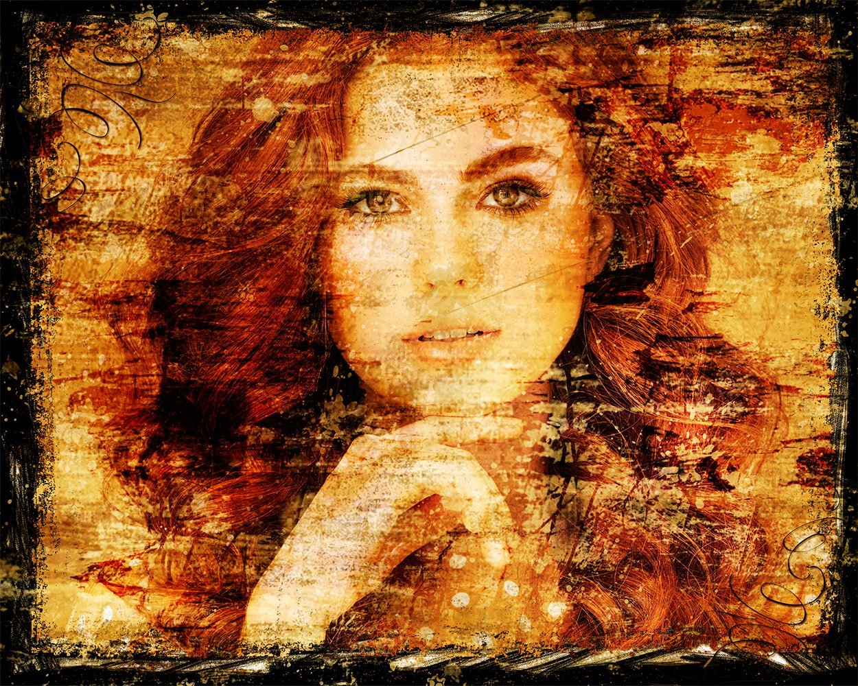 Artist Pallet Collection - Full Set- 18 Frames-Photoshop Template - Graphic Authority