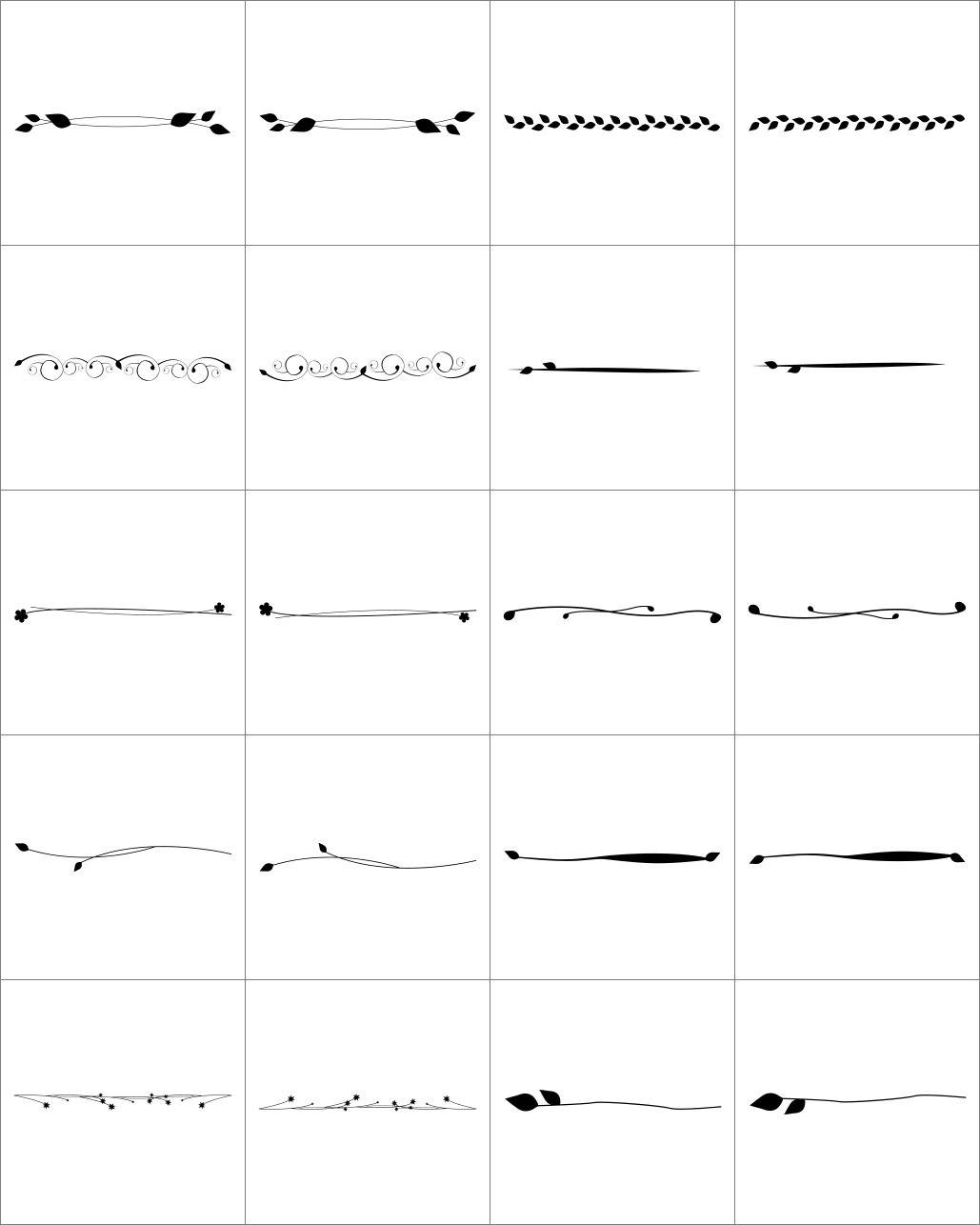 Artist Pallet - Tops & Bottoms - Vector .CHS Photoshop Shapes-Photoshop Template - Graphic Authority
