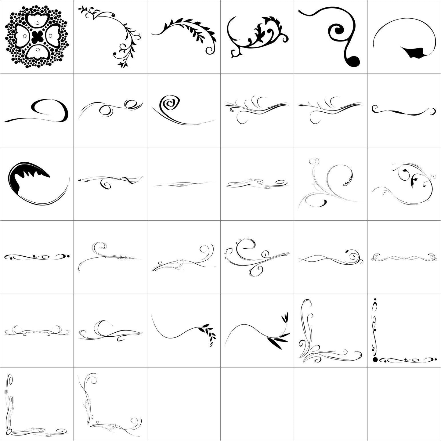 Artist Pallet - Basic - Vector .CHS Photoshop Shapes-Photoshop Template - Graphic Authority