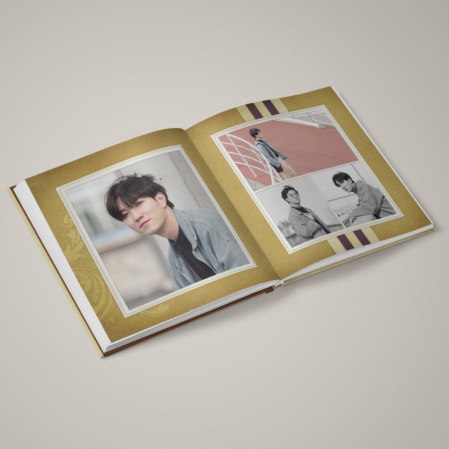 Autumn - 12x24 - Album Spreads-Photoshop Template - Graphic Authority