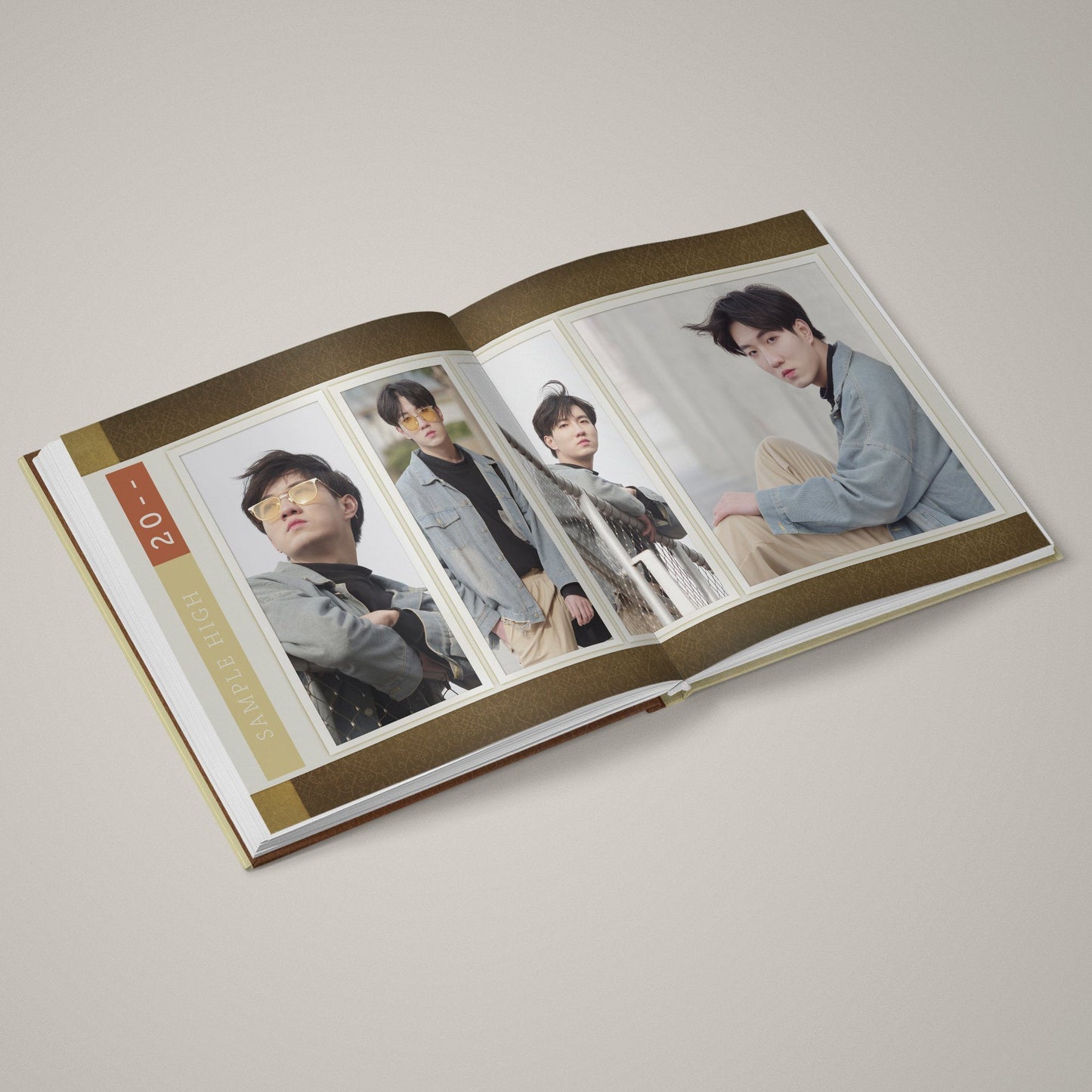 Autumn - 12x24 - Album Spreads-Photoshop Template - Graphic Authority