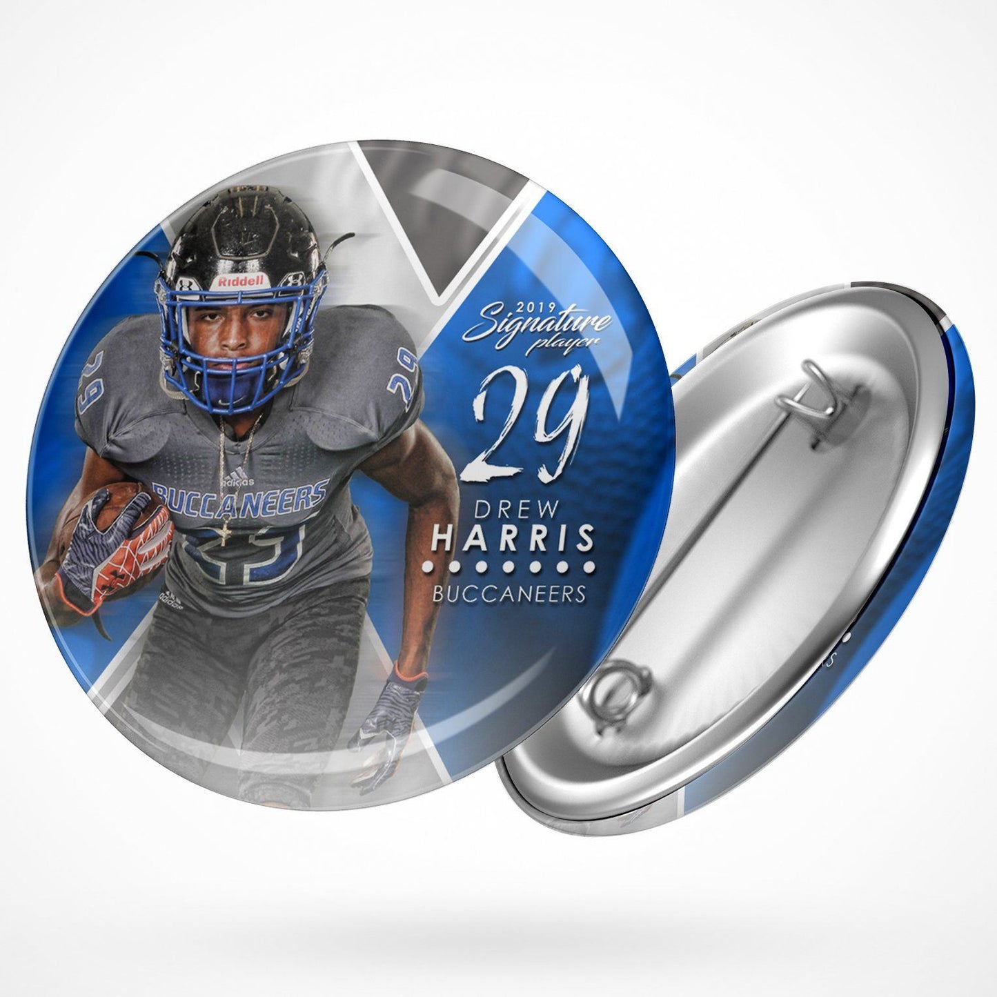 Signature Player - Football - V2 - Extraction Button Template-Photoshop Template - Photo Solutions