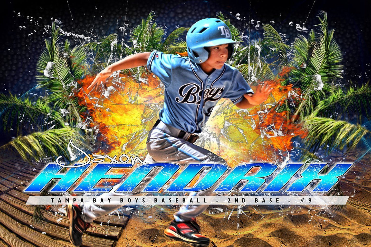 Beach Breakout v.6 - Action Extraction Poster/Banner-Photoshop Template - Photo Solutions