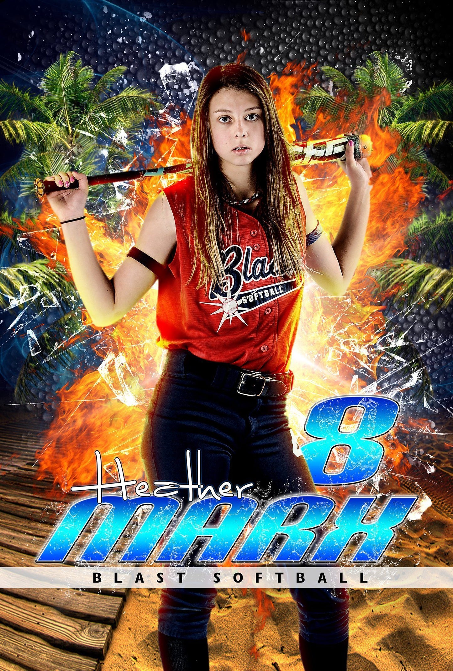 Beach Breakout v.3 - Player Banner & Poster Template-Photoshop Template - Photo Solutions