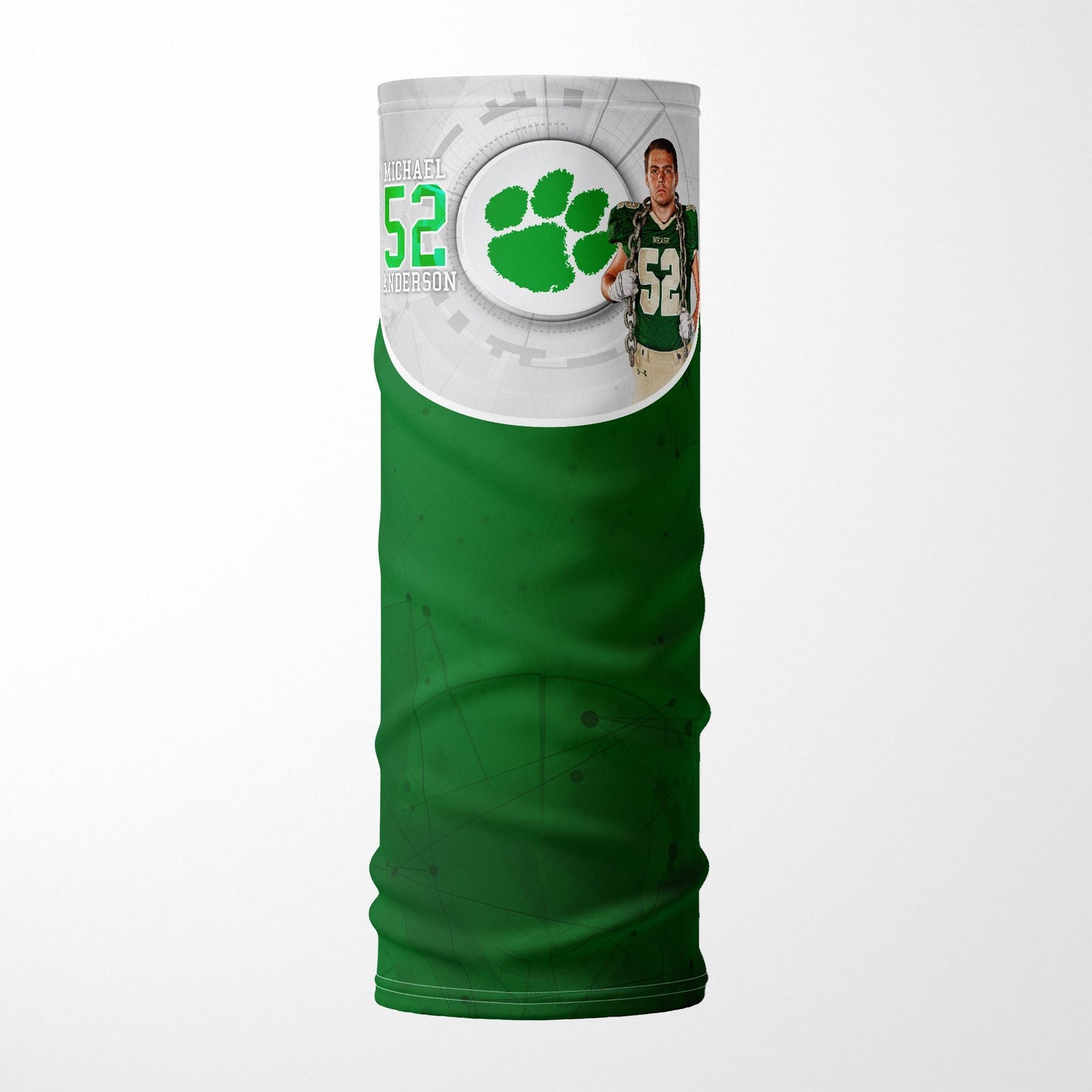 BLITZ - Neck Gaiter Template - Ramco & DDlab Compatible-Photoshop Template - PSMGraphix