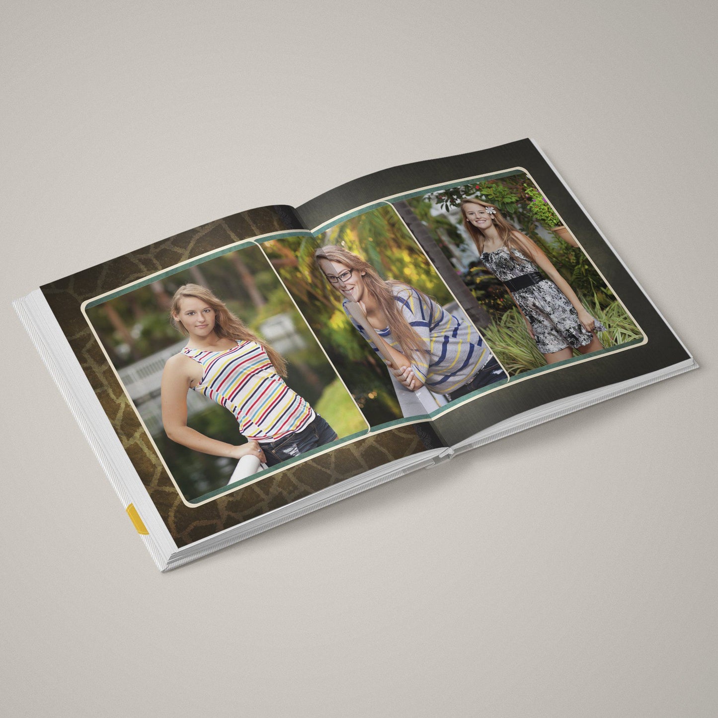 Rockstar - Bold Animal Print - 12x24 - Album Spreads-Photoshop Template - Graphic Authority