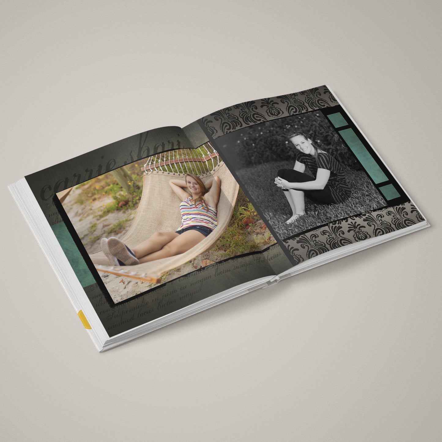 Rockstar - Bold Animal Print - 12x24 - Album Spreads-Photoshop Template - Graphic Authority