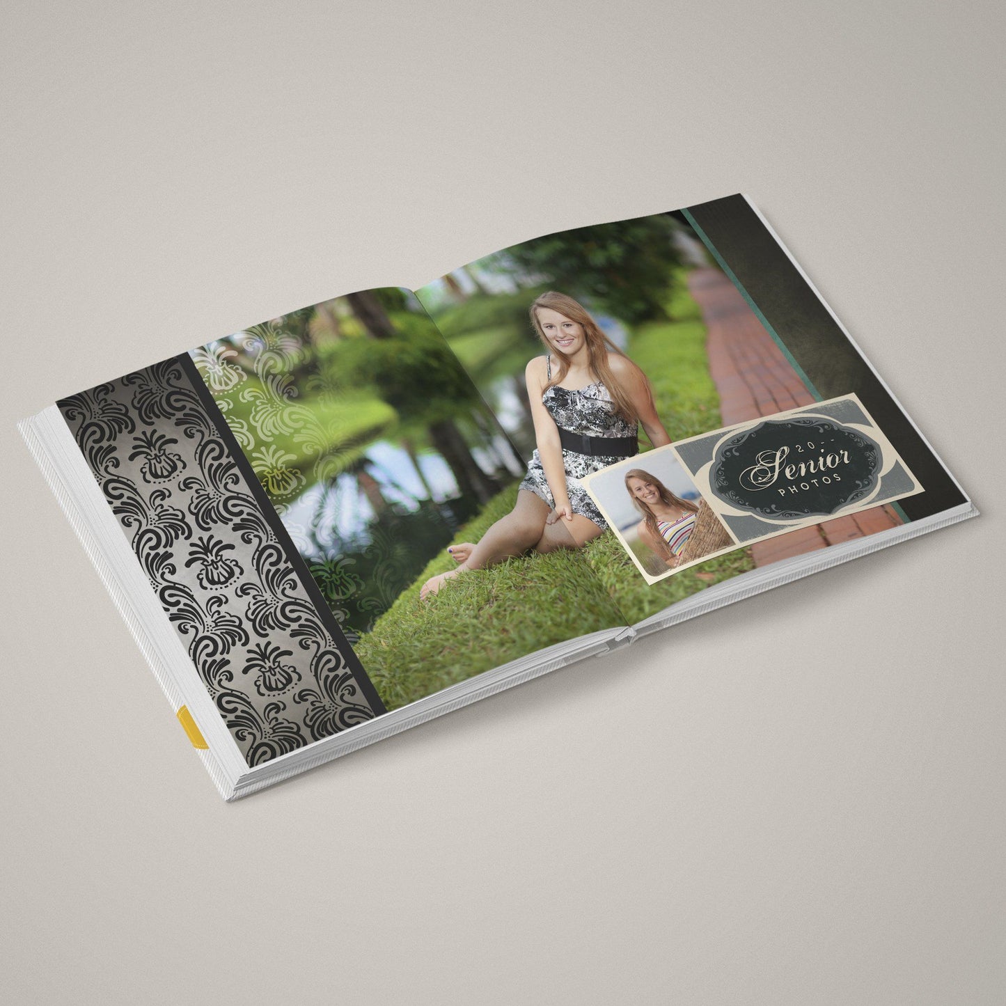 Rockstar - Bold Animal Print - 12x24 - Album Spreads-Photoshop Template - Graphic Authority
