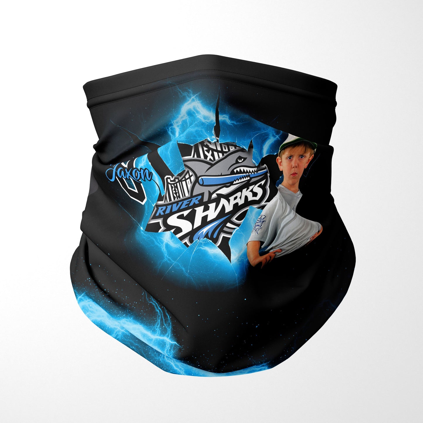 Shatter - Neck Gaiter Template - Ramco & DDlab Compatible-Photoshop Template - PSMGraphix
