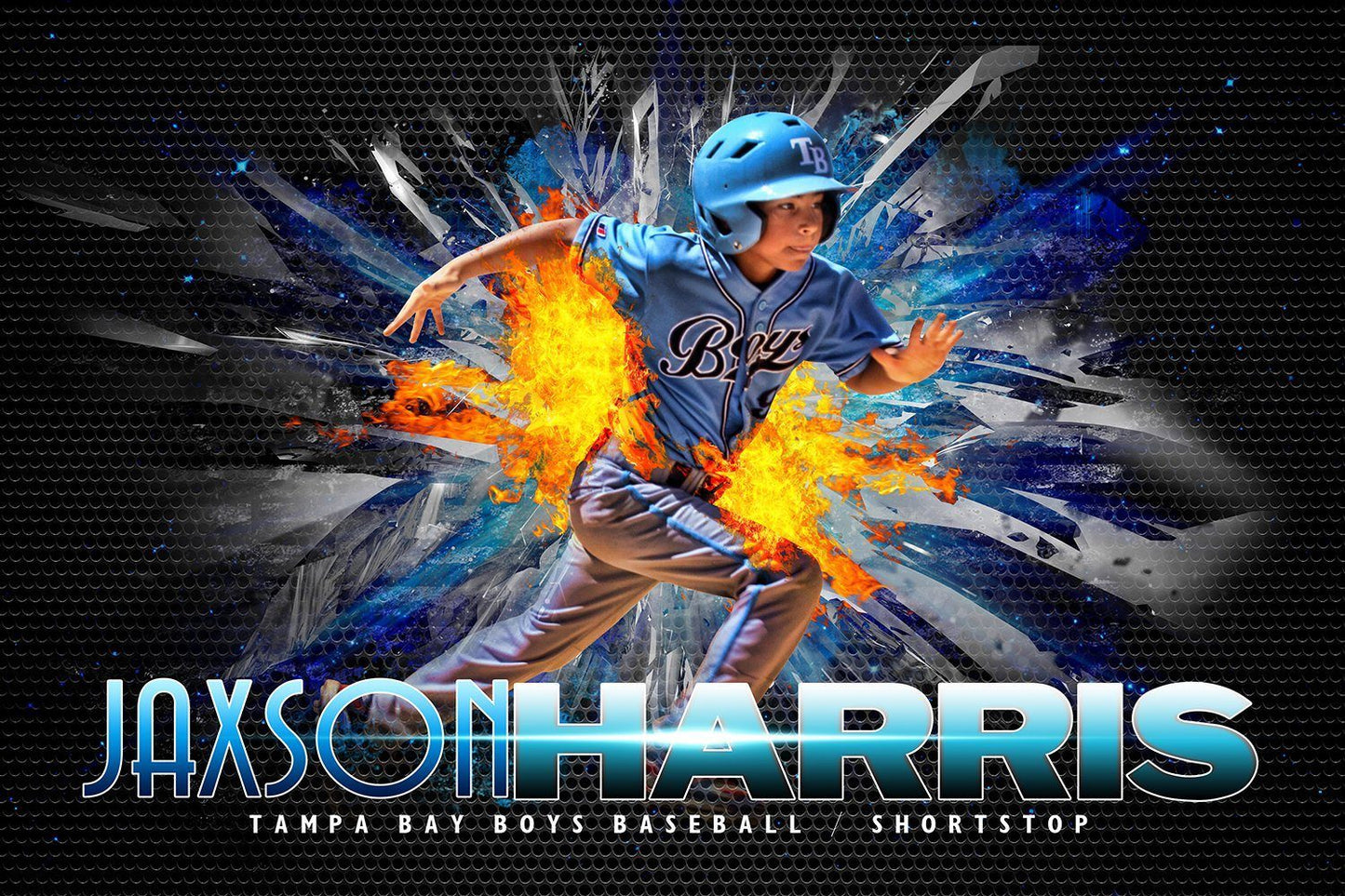 Mesh v.6 - Action Extraction Poster/Banner-Photoshop Template - Photo Solutions