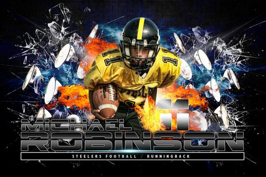 Stadium Lights v.6 - Action Extraction Poster/Banner-Photoshop Template - Photo Solutions