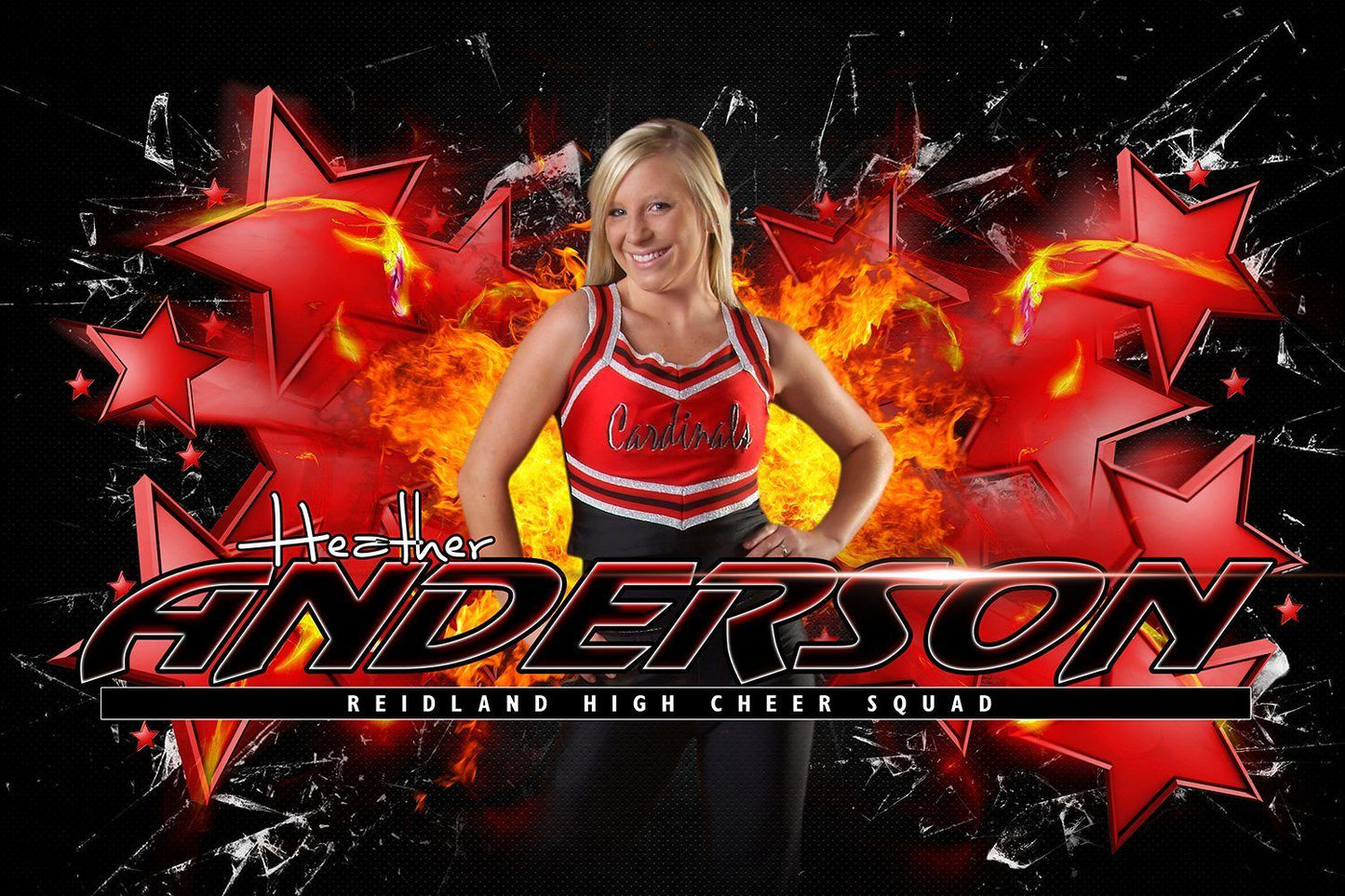 Stars v.6 - Action Extraction Poster/Banner-Photoshop Template - Photo Solutions