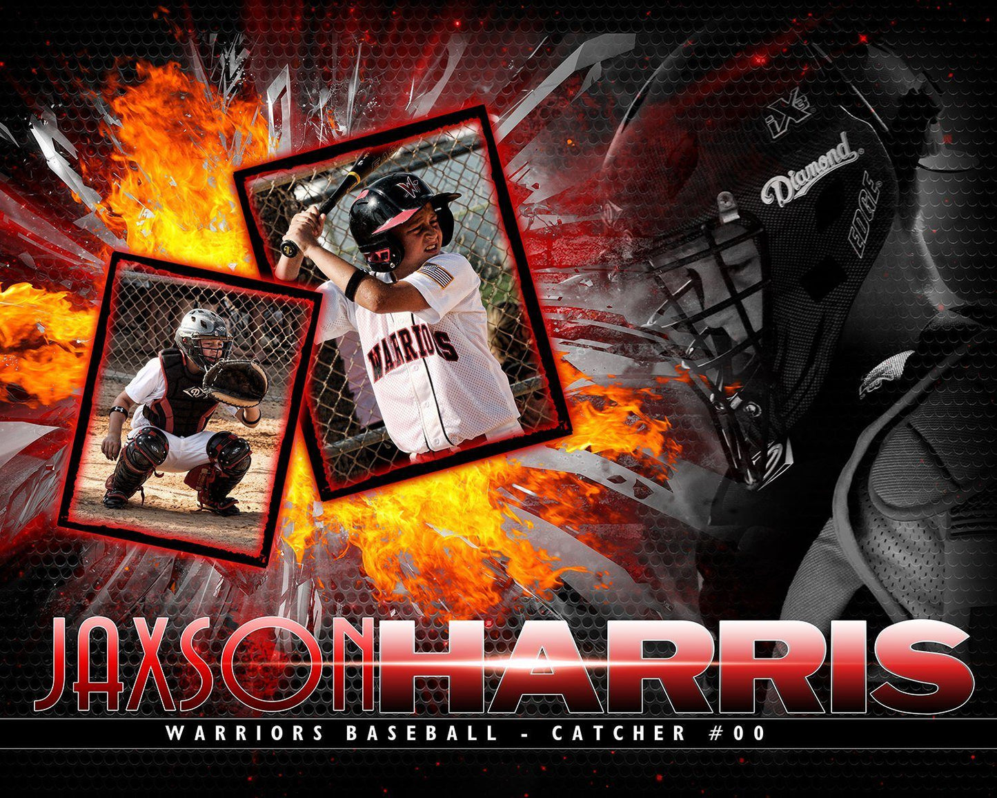 Mesh v.6 - Action Drop In Poster/Banner-Photoshop Template - Photo Solutions
