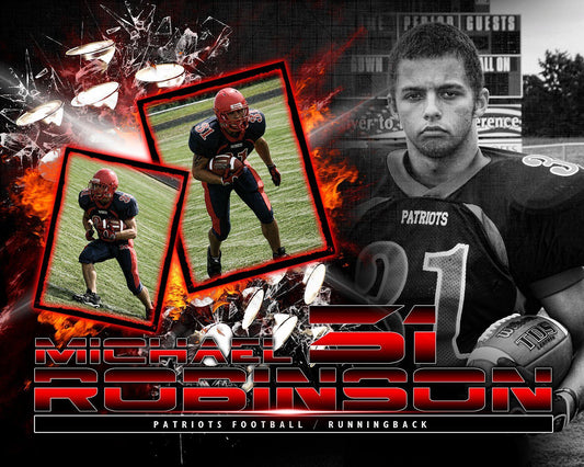 Stadium Lights v.6 - Action Drop In Poster/Banner-Photoshop Template - Photo Solutions