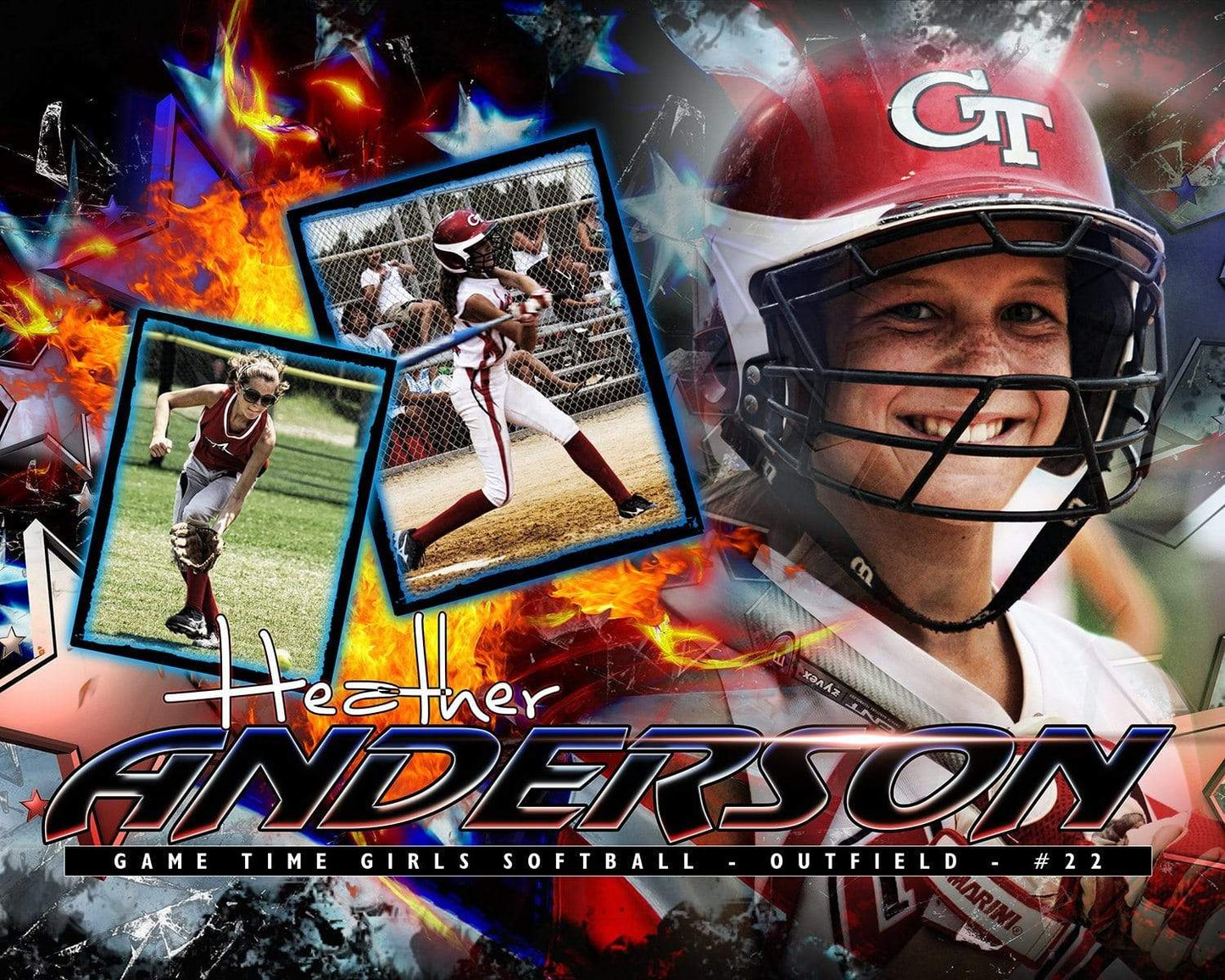 USA v.6 - Action Drop In Poster/Banner-Photoshop Template - Photo Solutions