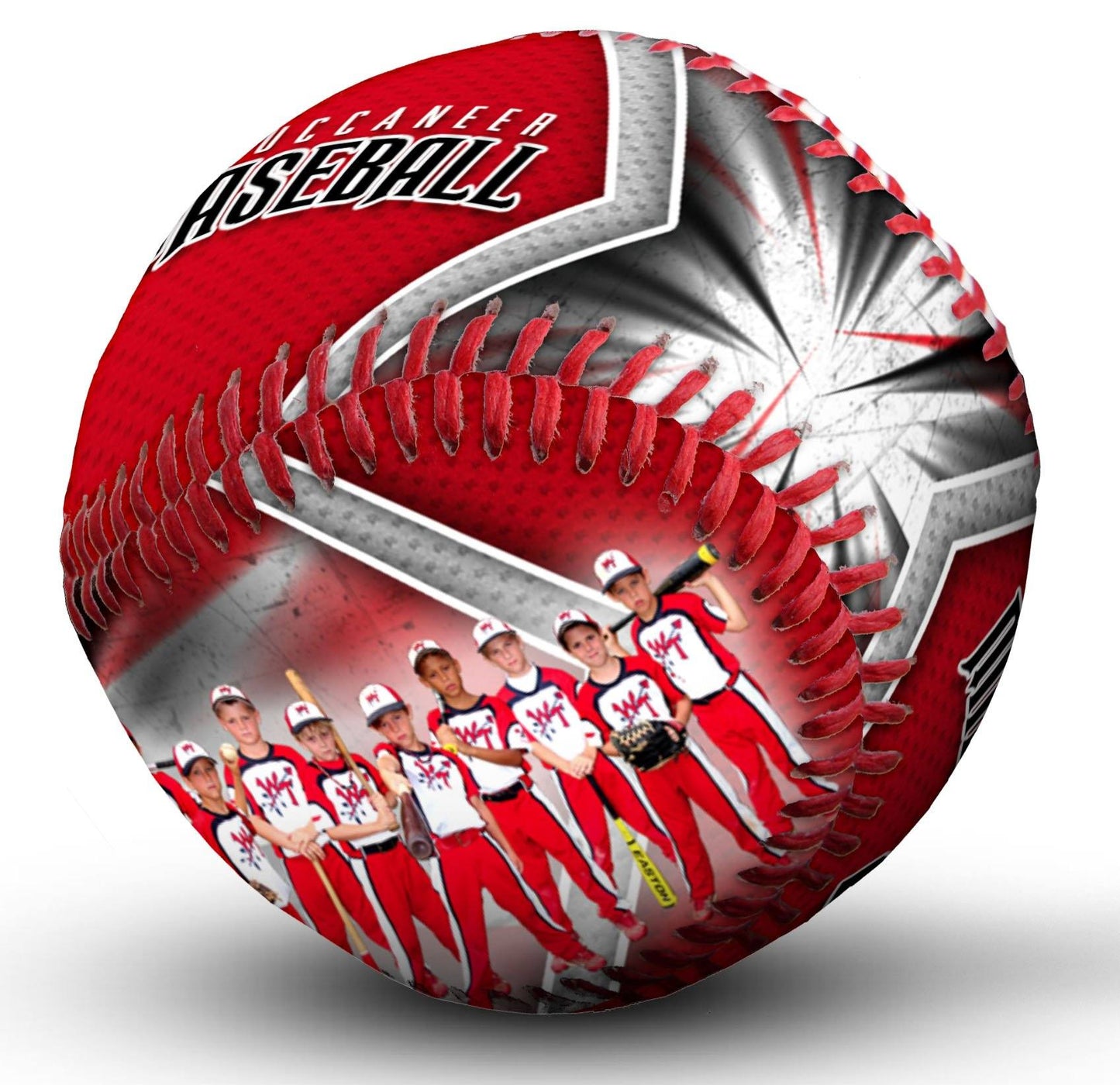 Buccaneer - V.1 - Baseball - Make-A-Ball Photoshop Template-Photoshop Template - PSMGraphix