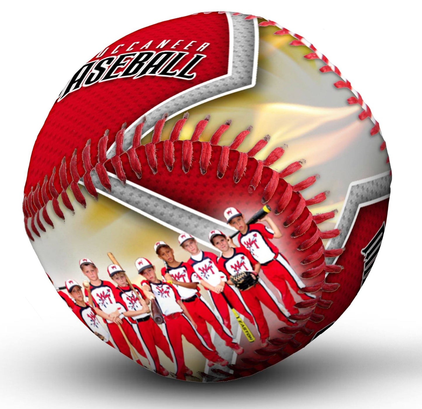 Burn - V.1 - Baseball - Make-A-Ball Photoshop Template-Photoshop Template - PSMGraphix