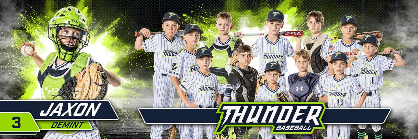 Carbon - Phoenix Series - Team & Individual Panoramic-Photoshop Template - PSMGraphix