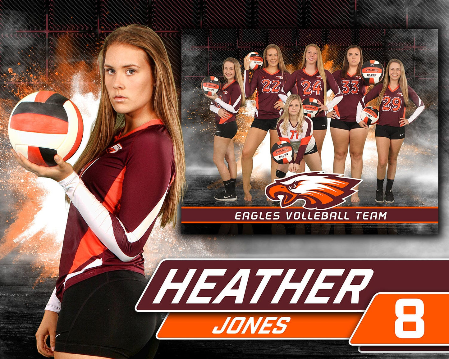 Carbon - Phoenix Series - T&I Poster/Banner Horizontal-Photoshop Template - PSMGraphix
