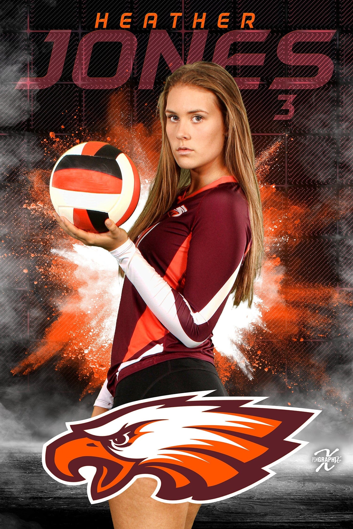 Carbon - Phoenix Series - Poster/Banner Template-Photoshop Template - PSMGraphix
