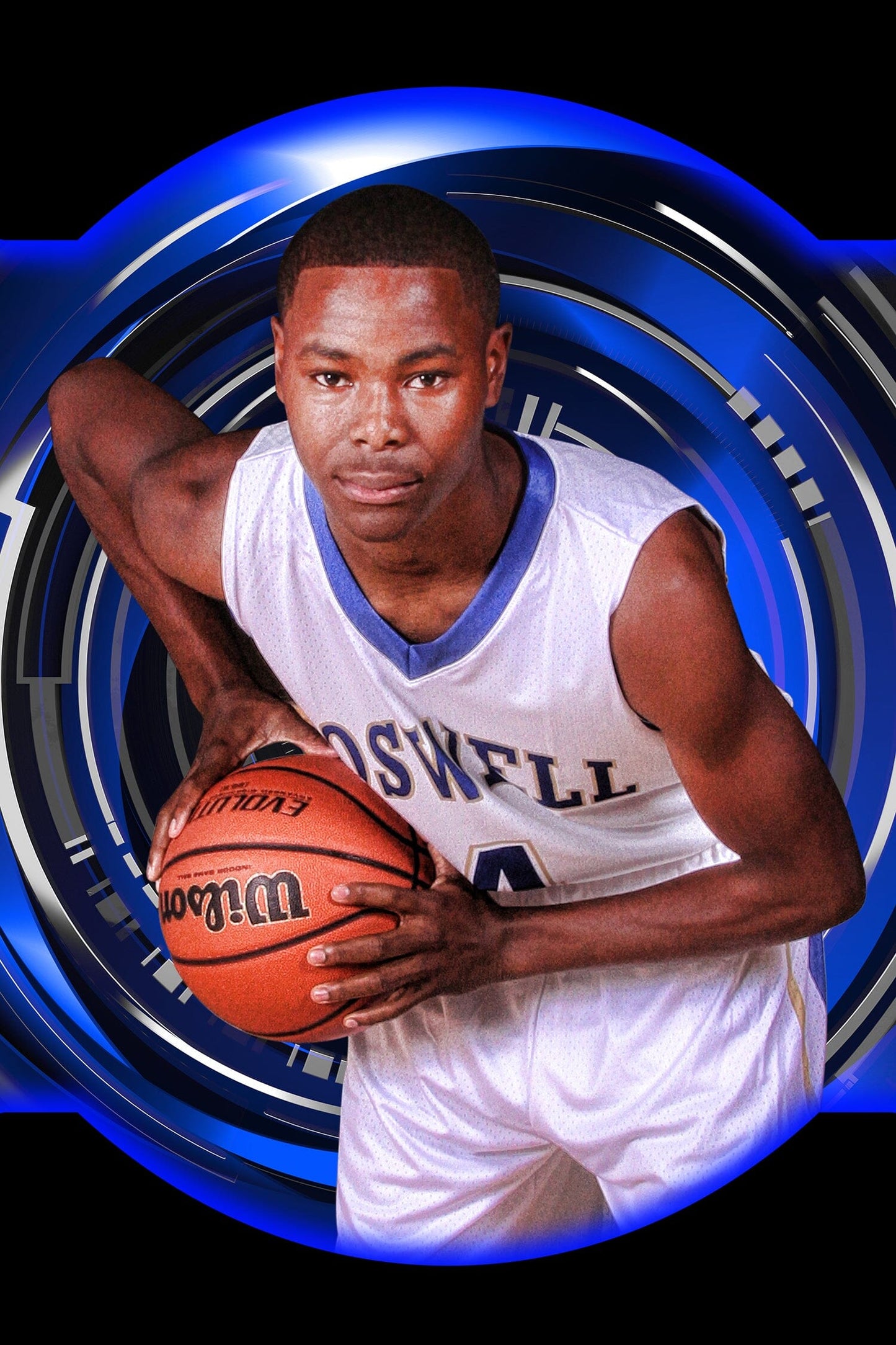 CHROME - Phoenix Series - Background Replacement-Photoshop Template - PSMGraphix