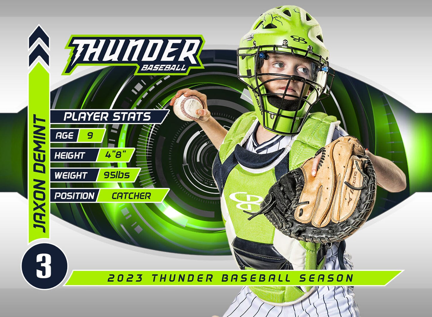 CHROME - Phoenix Series - Trading Card Template-Photoshop Template - PSMGraphix