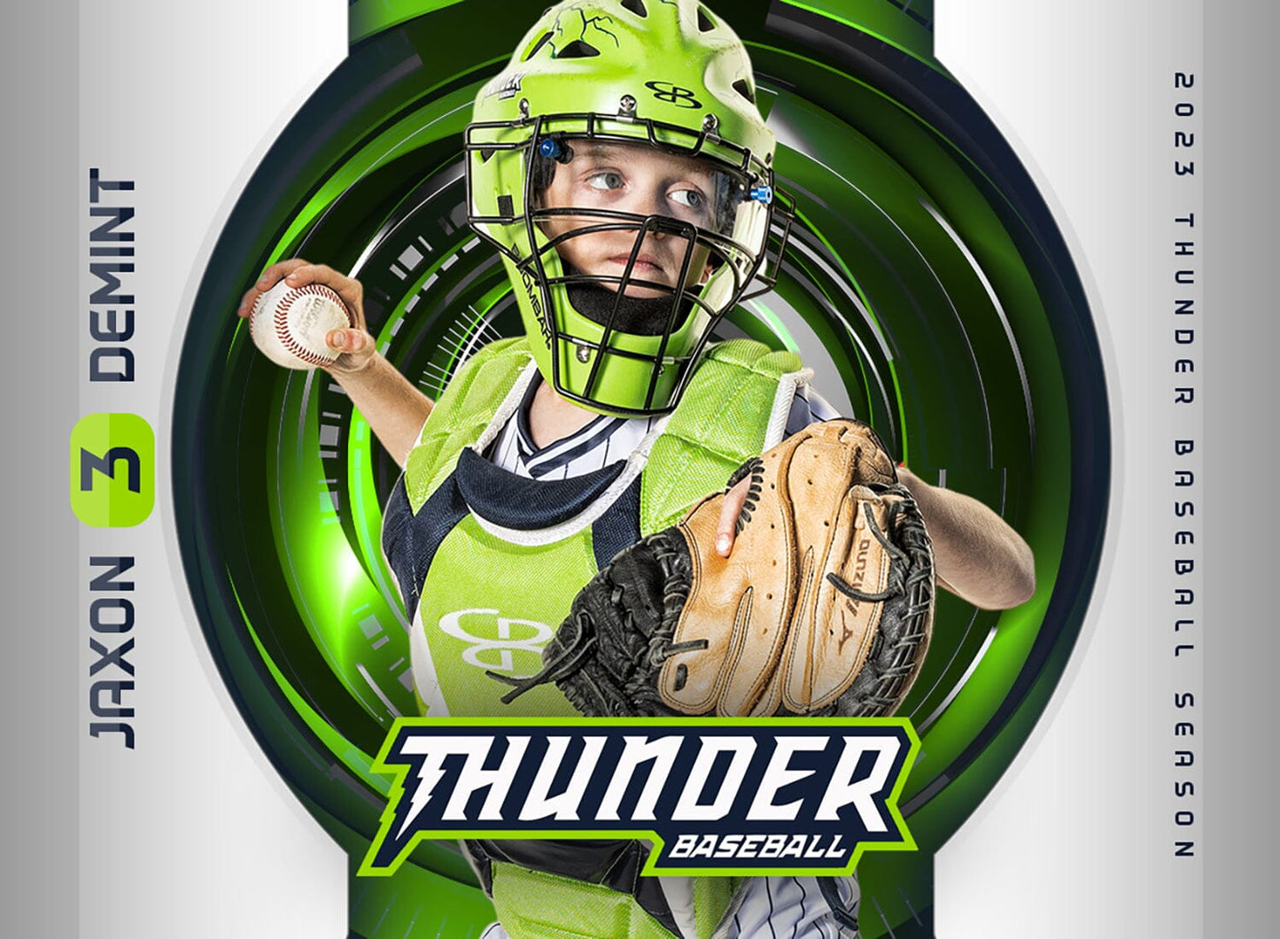 CHROME - Phoenix Series - Trading Card Template-Photoshop Template - PSMGraphix