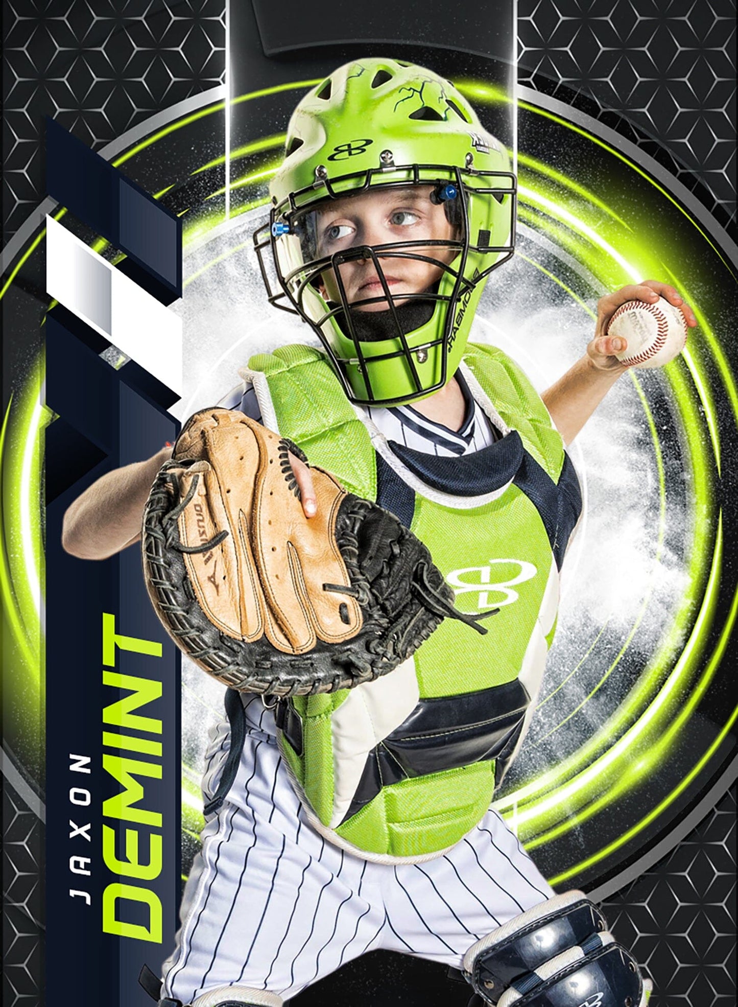 Portal Edition - Phoenix Series - Trading Card Template-Photoshop Template - PSMGraphix