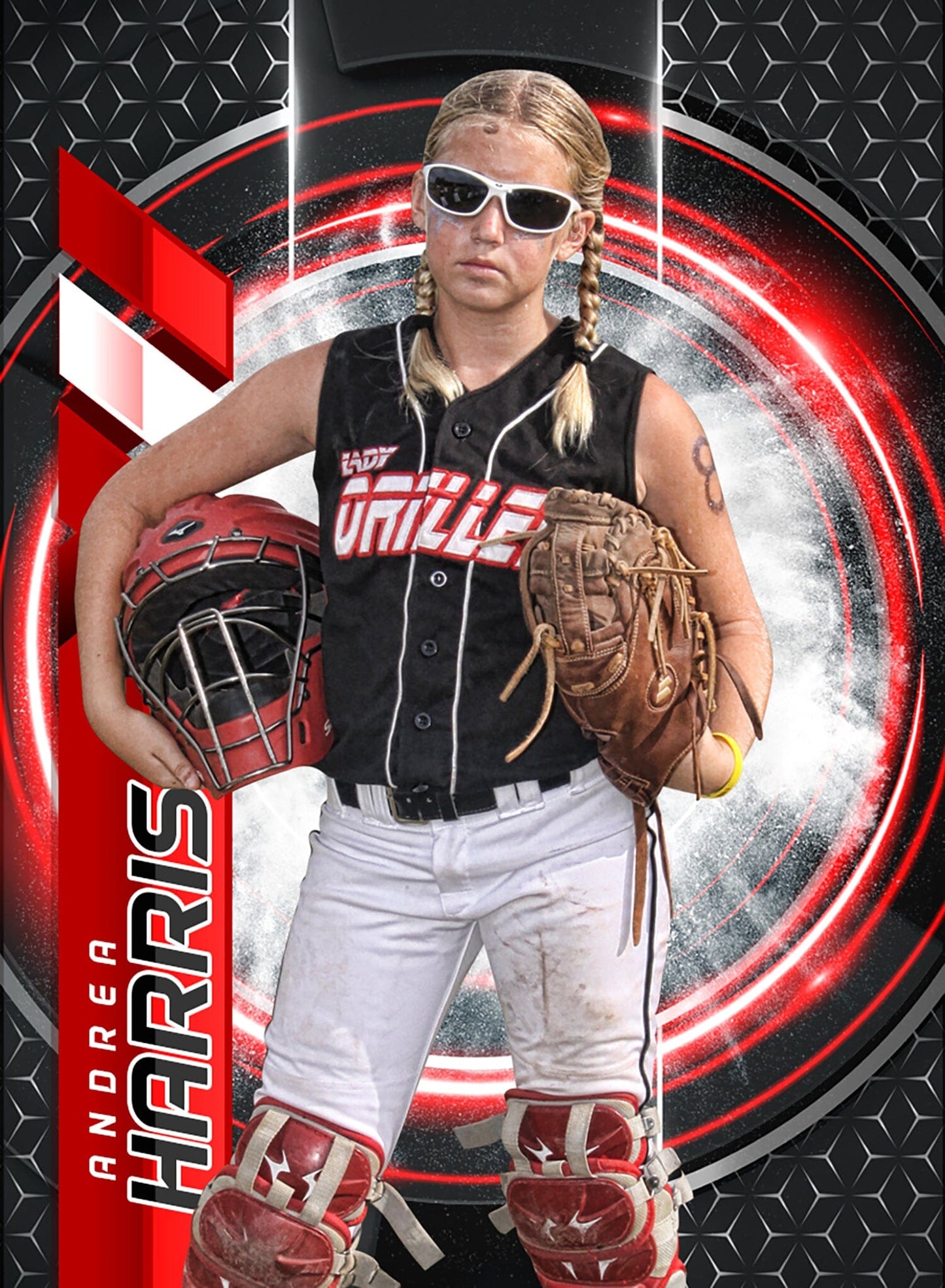Portal Edition - Phoenix Series - Trading Card Template-Photoshop Template - PSMGraphix