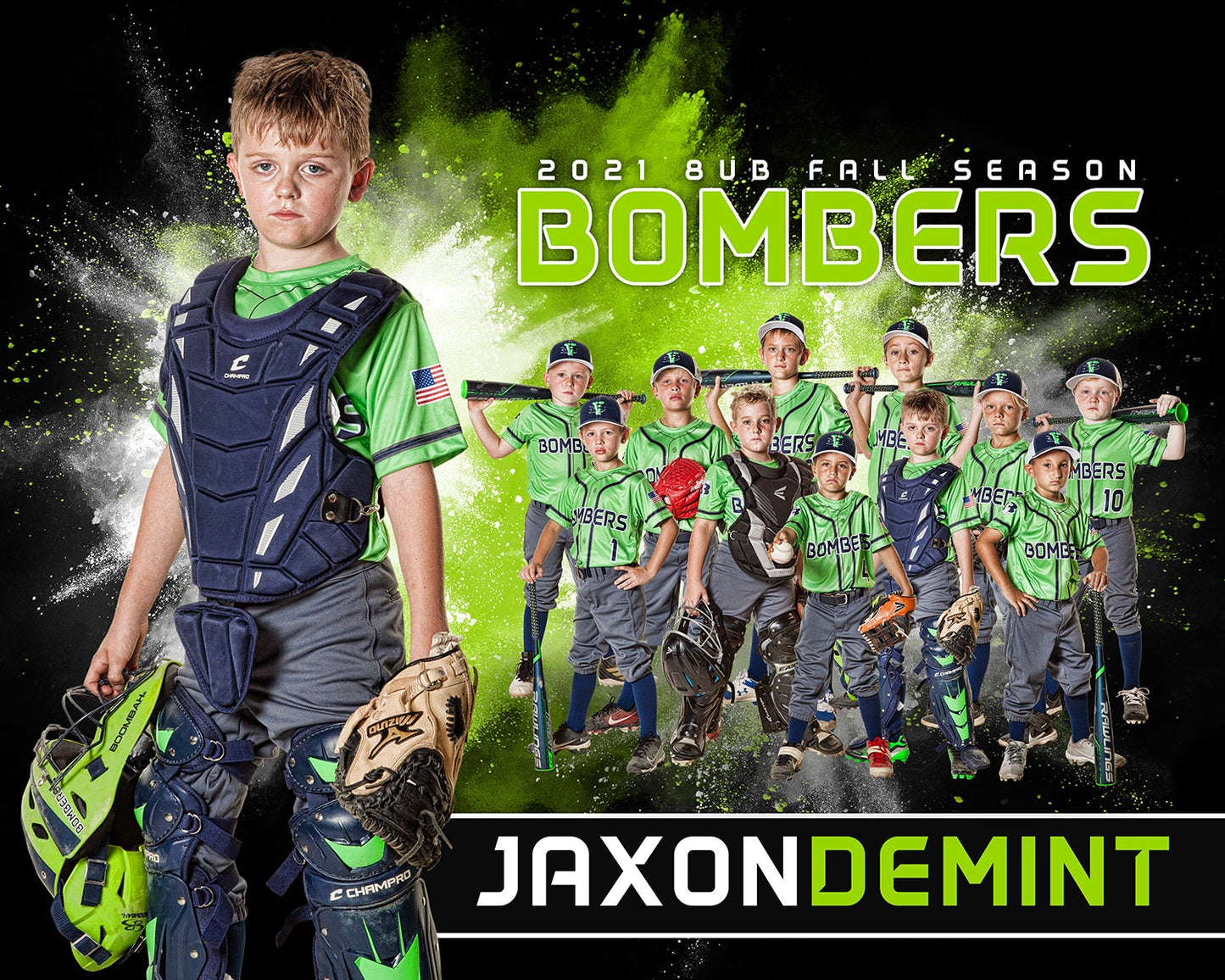 01 Explosion "Generic" - Cinema Series - Full Collection-Photoshop Template - PSMGraphix