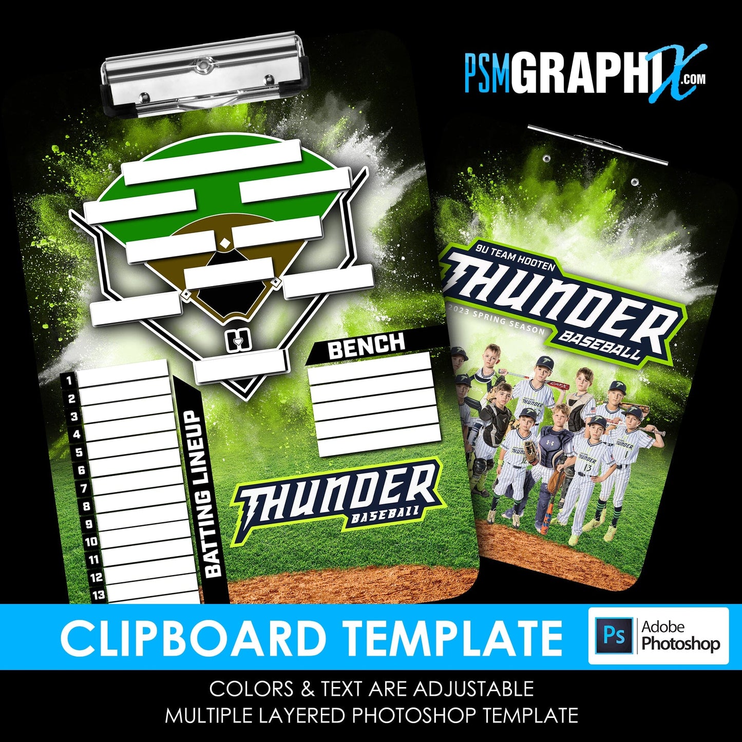 Cinema Series - Explosion Clipboard - Photoshop Template-Photoshop Template - PSMGraphix
