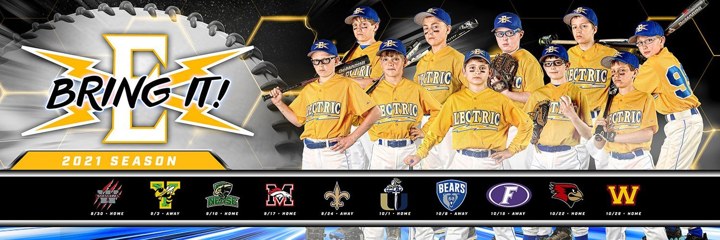 Our House - Baseball - FULL Collection - Cinema Series - Game Time Collection-Photoshop Template - PSMGraphix