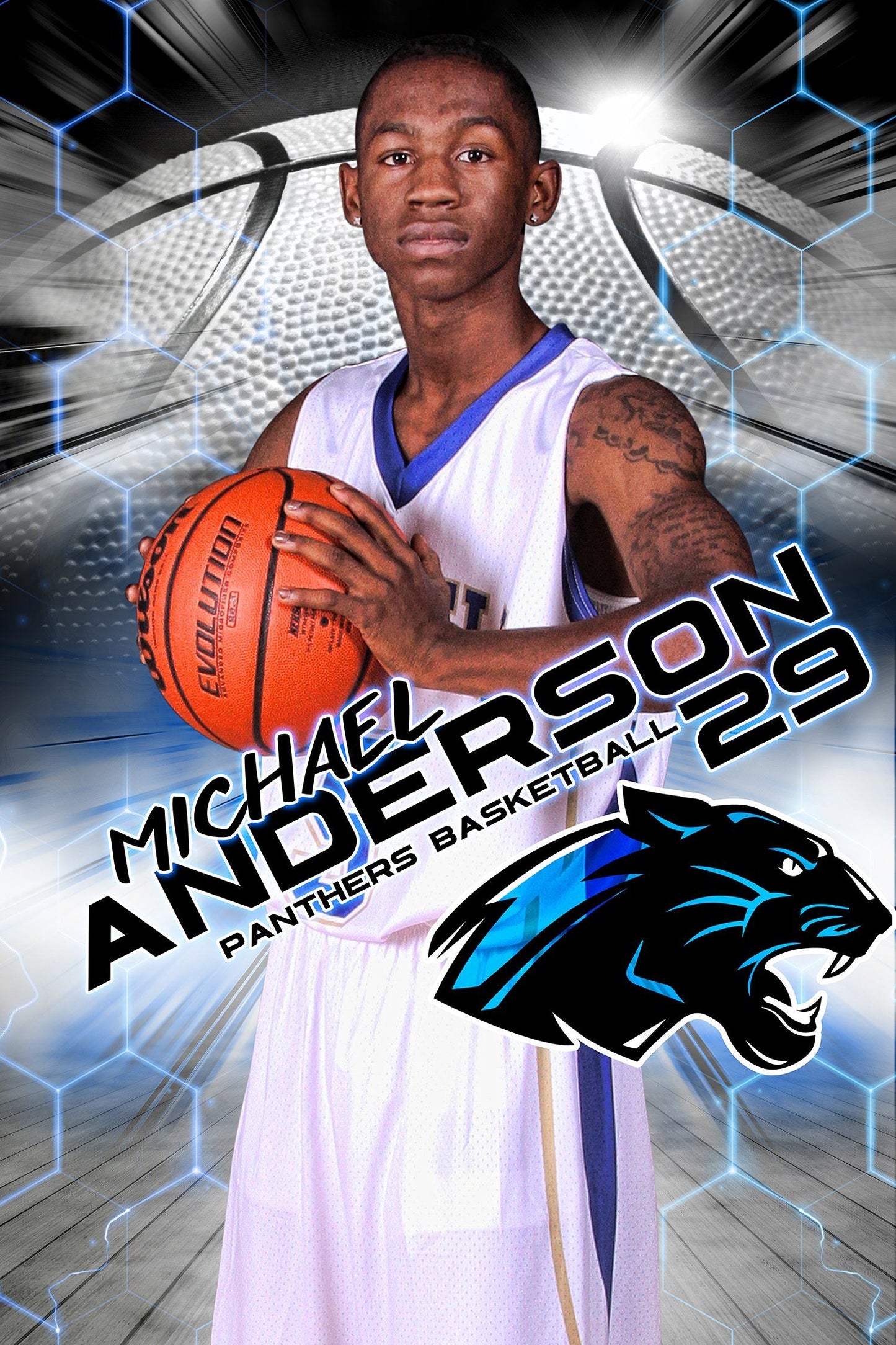 Our House - Basketball - Cinema Series "Game Time Edition" - Poster/Banner Template-Photoshop Template - PSMGraphix