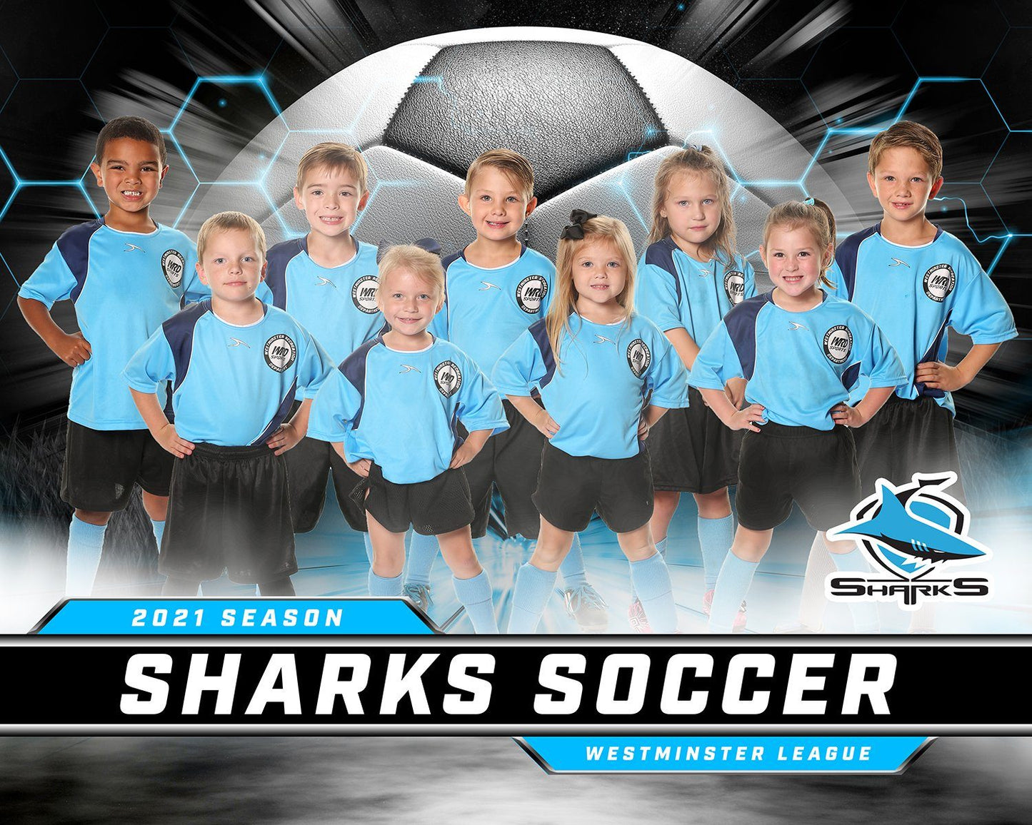 Our House - Soccer - Cinema Series "Game Time Edition" - Team Poster/Banner-Photoshop Template - PSMGraphix