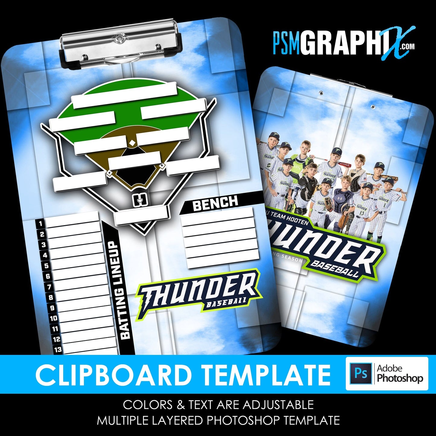 Cinema Series - Glass House Clipboard - Photoshop Template-Photoshop Template - PSMGraphix