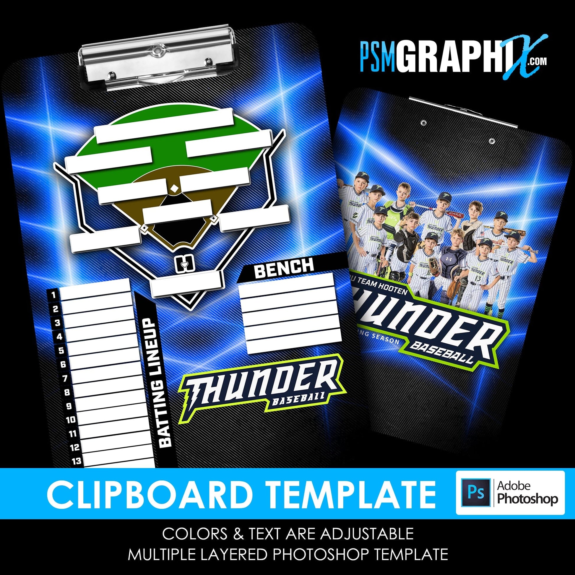 Cinema Series - Immortal Clipboard - Photoshop Template-Photoshop Template - PSMGraphix