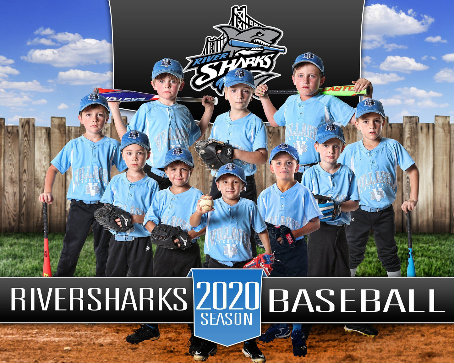 01 Full Set - Sandlot Collection-Photoshop Template - PSMGraphix