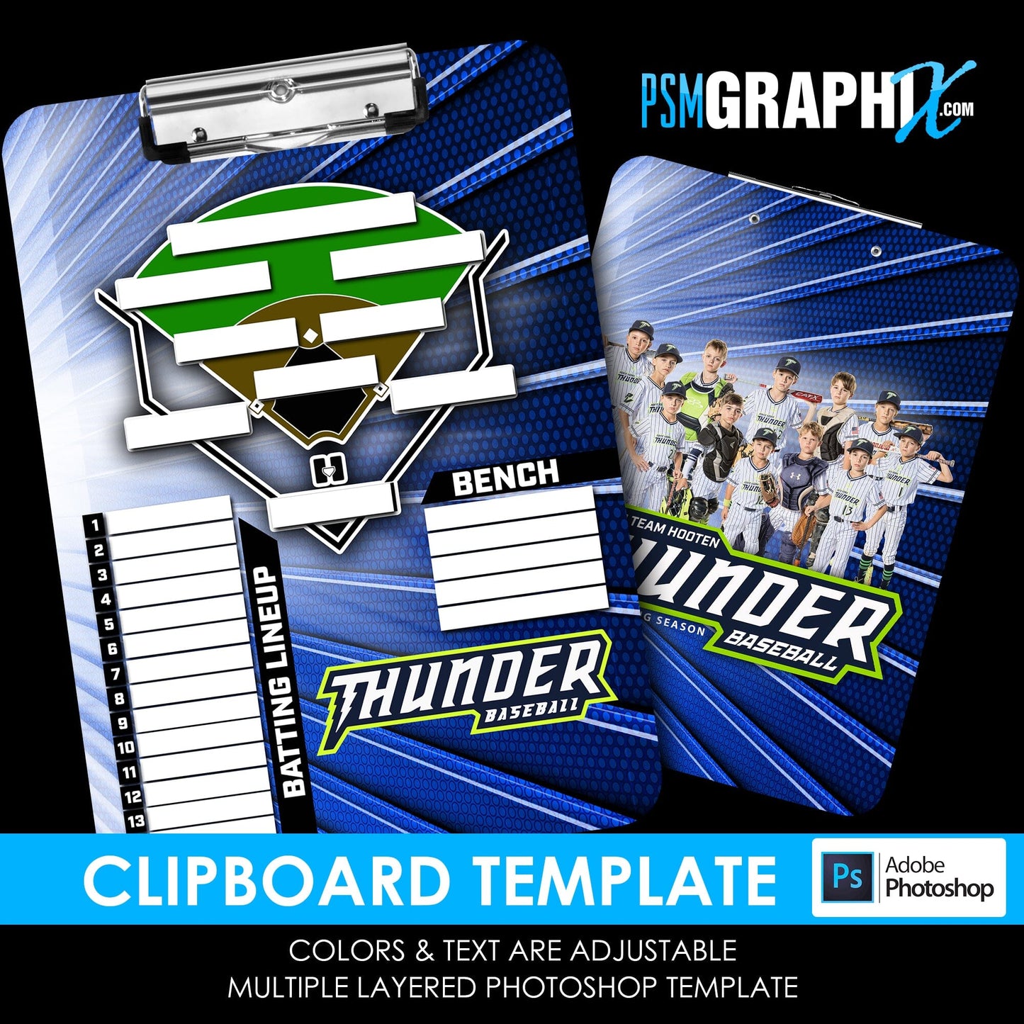 Cinema Series - Solar Power Clipboard - Photoshop Template-Photoshop Template - PSMGraphix