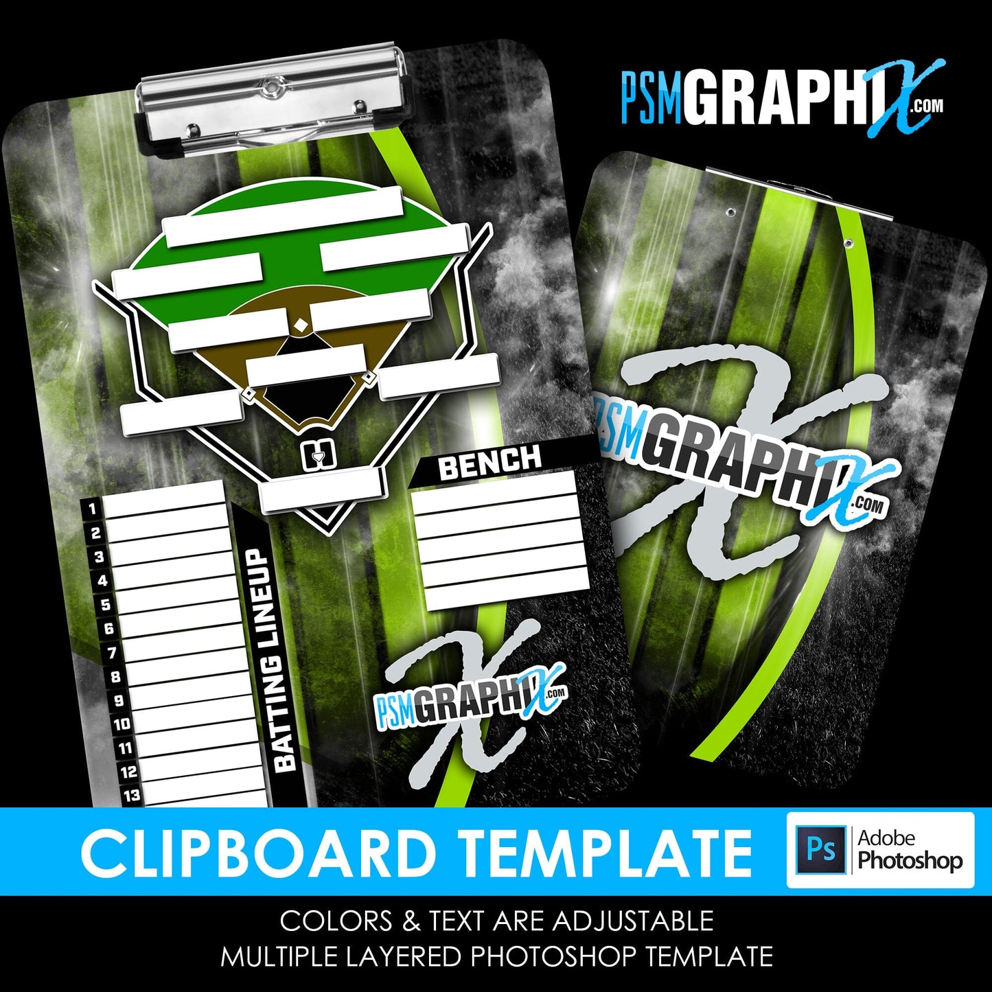 Cinema Series - Split Screen Clipboard - Photoshop Template-Photoshop Template - PSMGraphix